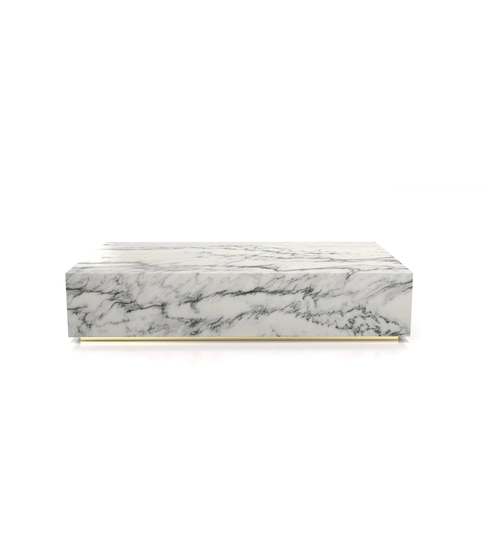 Firenze Rectangular Plinth Coffee Table - Image 14