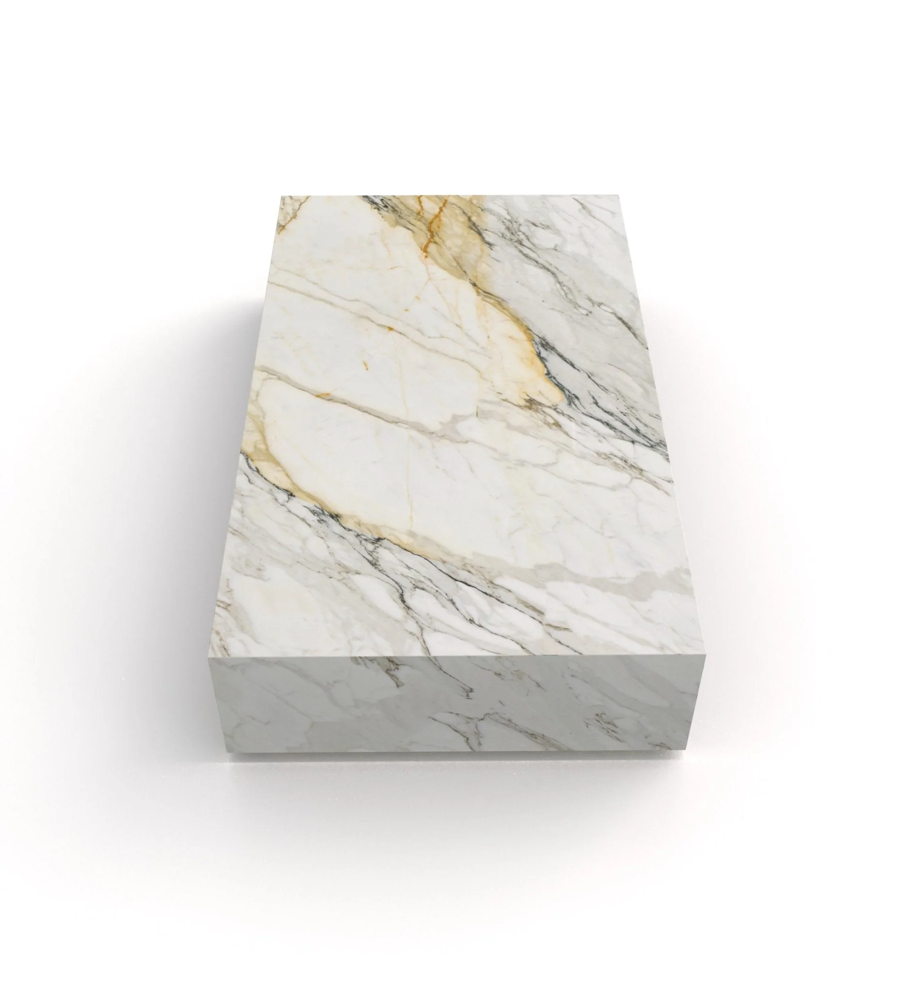 Firenze Rectangular Plinth Coffee Table - Image 3