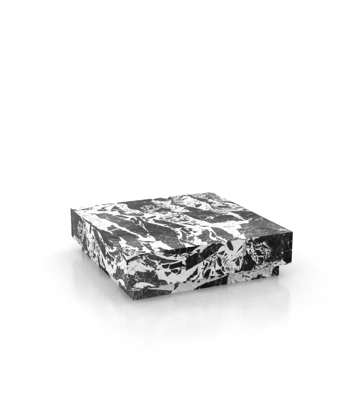 Firenze Square Plinth Coffee Table - Image 2