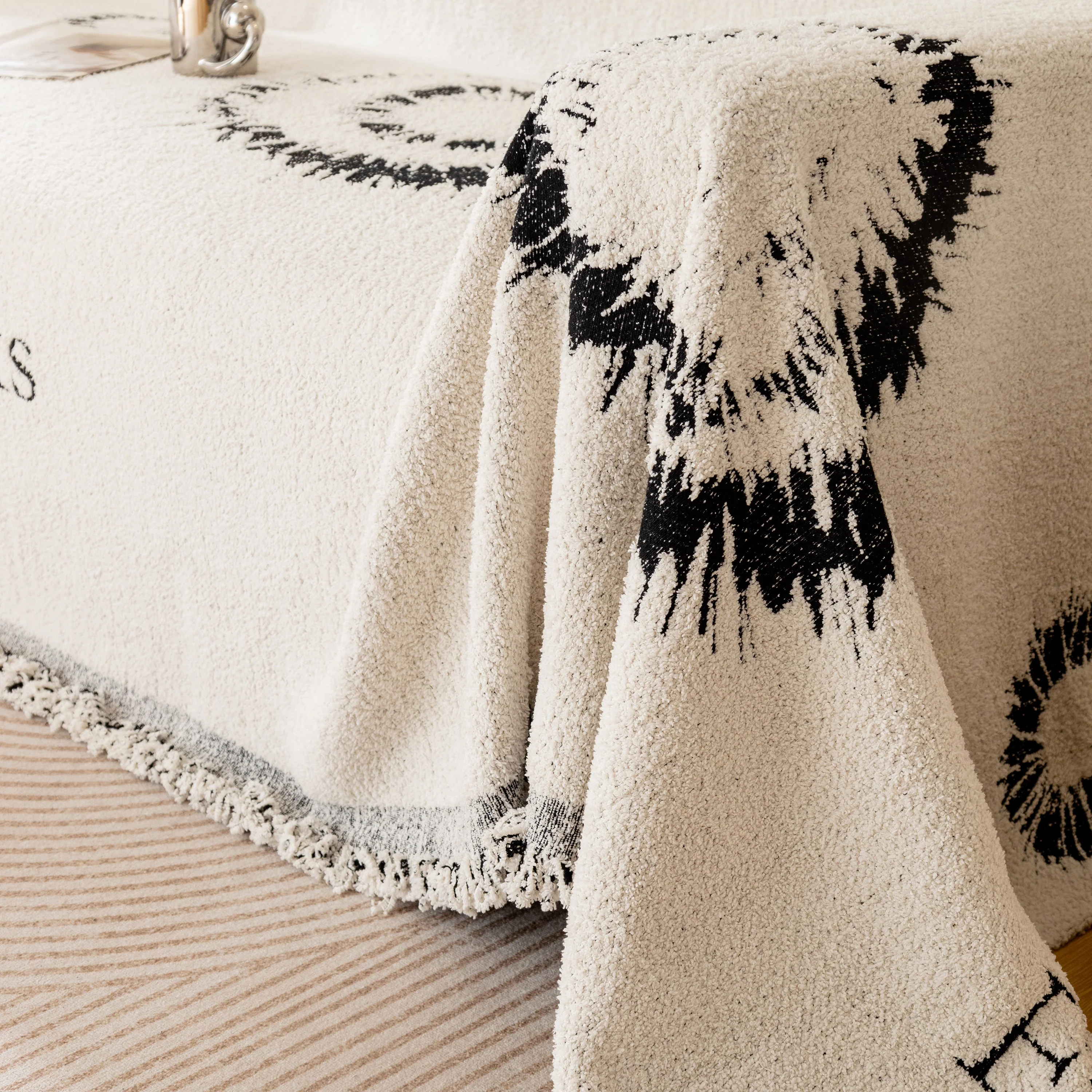 Fireworks Reversible Couch Cover Blankets Furniture Covers Washable Sectional Couch Covers - Image 29