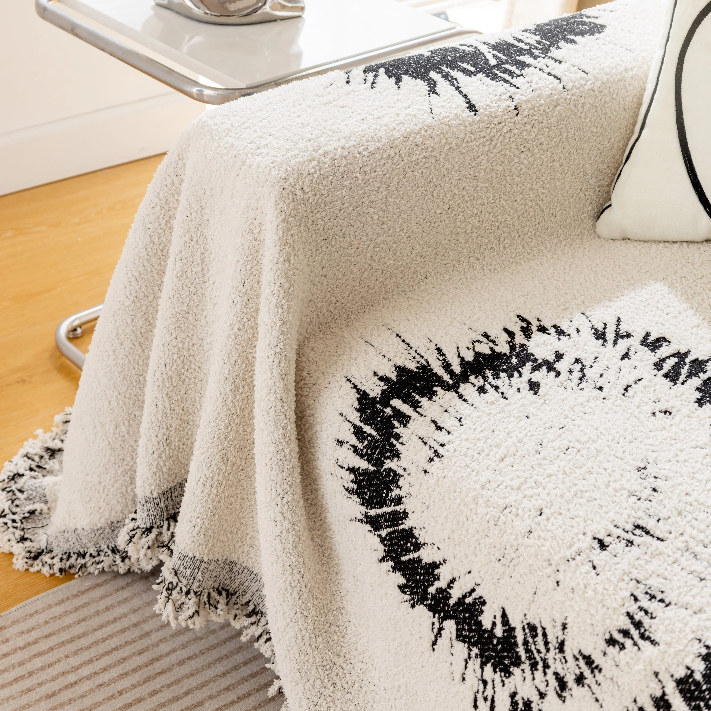 Fireworks Reversible Couch Cover Blankets Furniture Covers Washable Sectional Couch Covers - Image 31