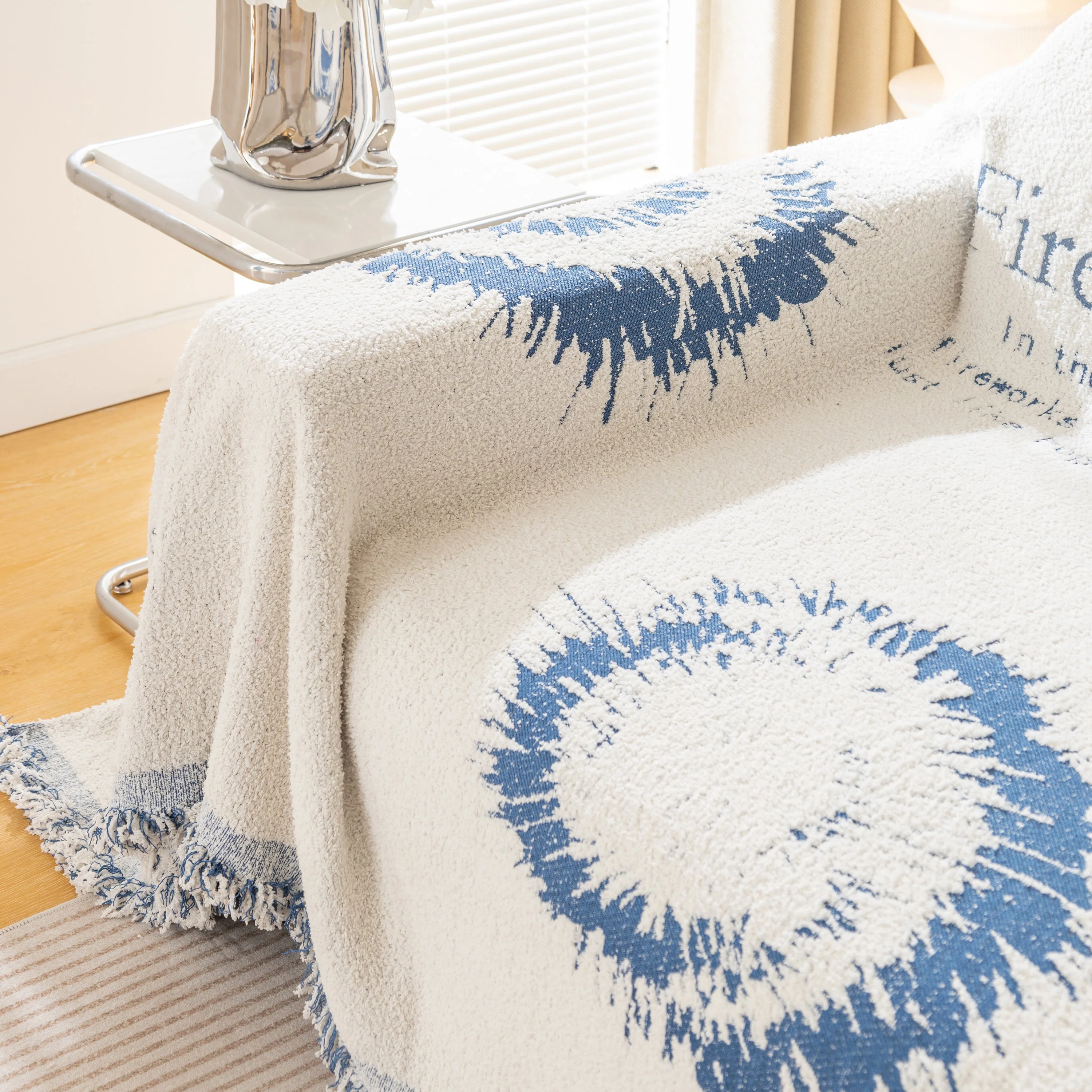 Fireworks Reversible Couch Cover Blankets Furniture Covers Washable Sectional Couch Covers - Image 90