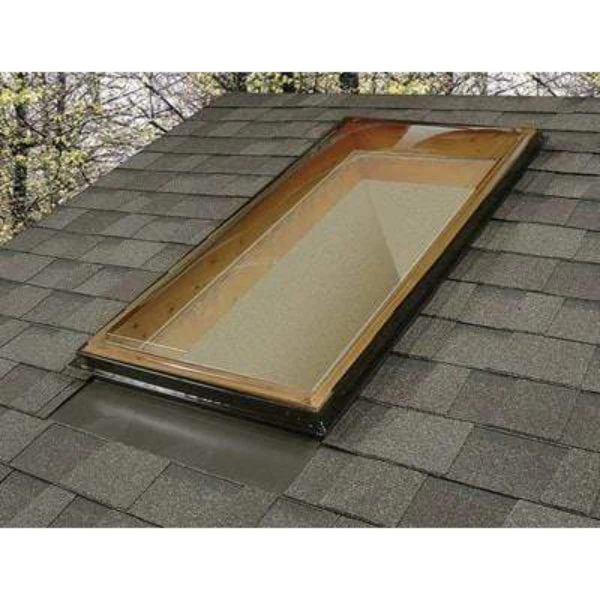 Fixed Curb Mount Fixed Polycarbonate Skylight - Bronze/Clear - Image 4