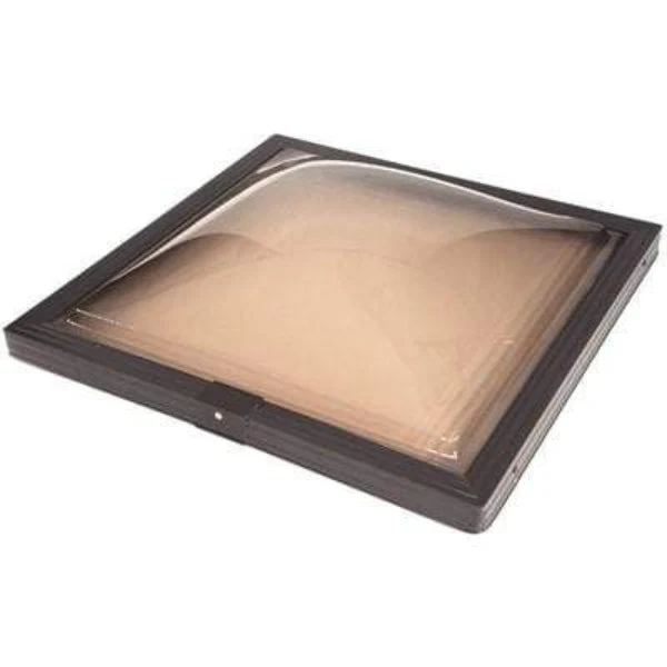Fixed Curb Mount Impact Aluminum Skylight - Bronze/Clear - Image 2