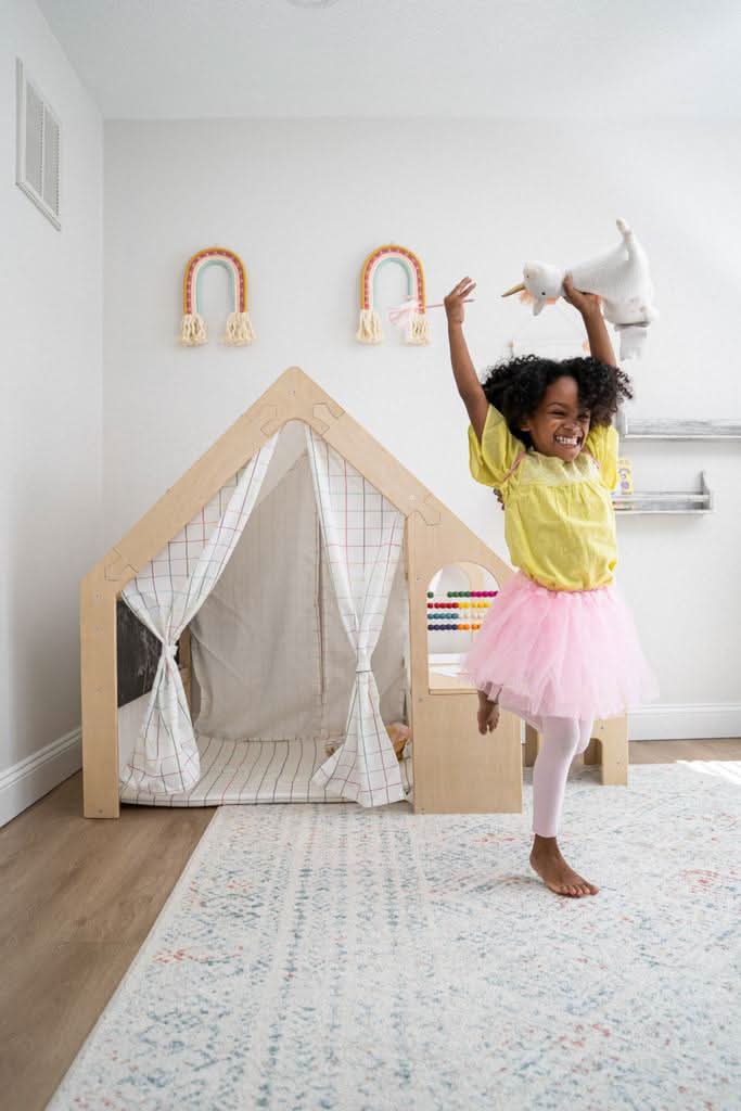 Flair | Playhouse & Sensory Desk - Colorful - Image 3