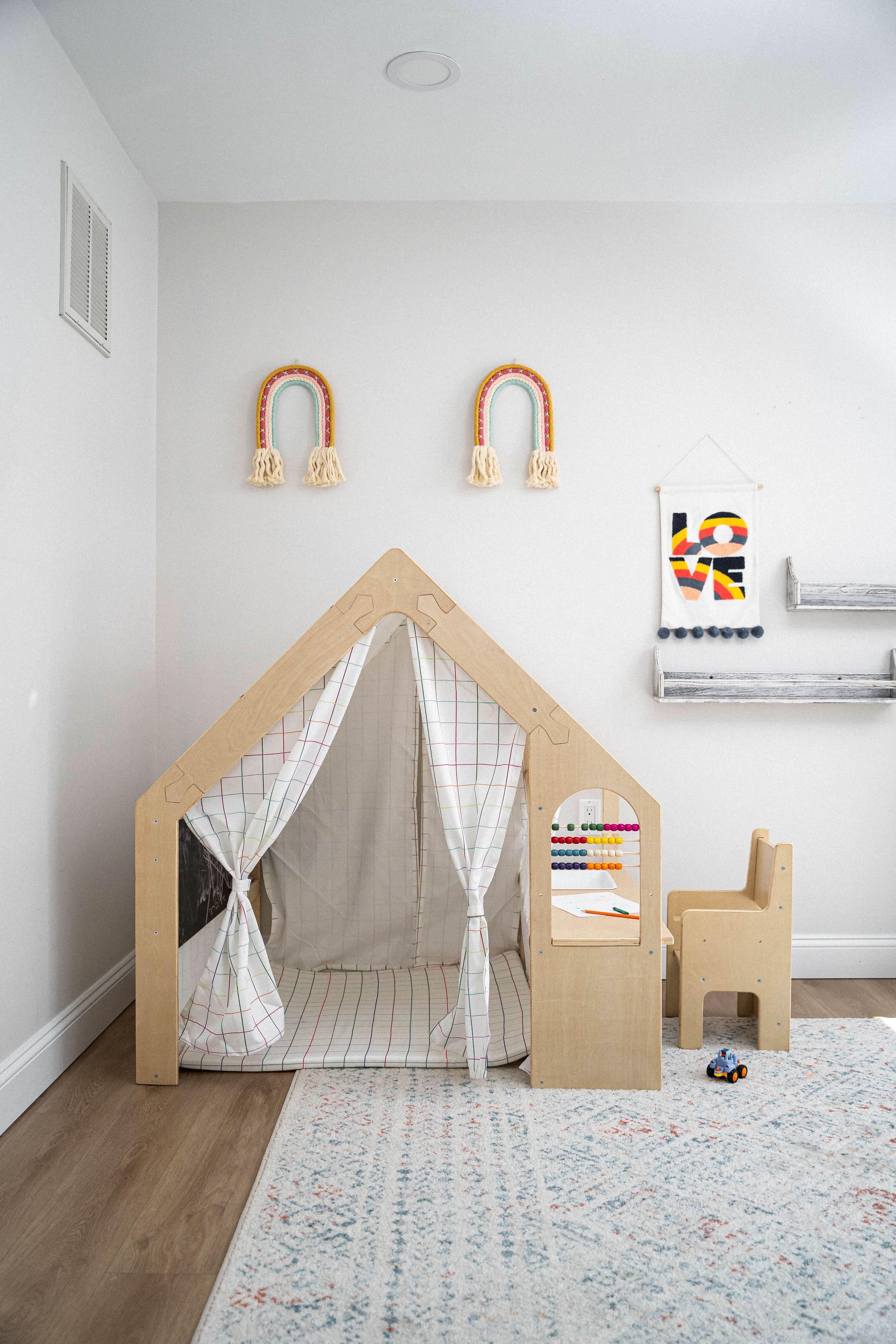 Flair | Playhouse & Sensory Desk - Colorful - Image 4