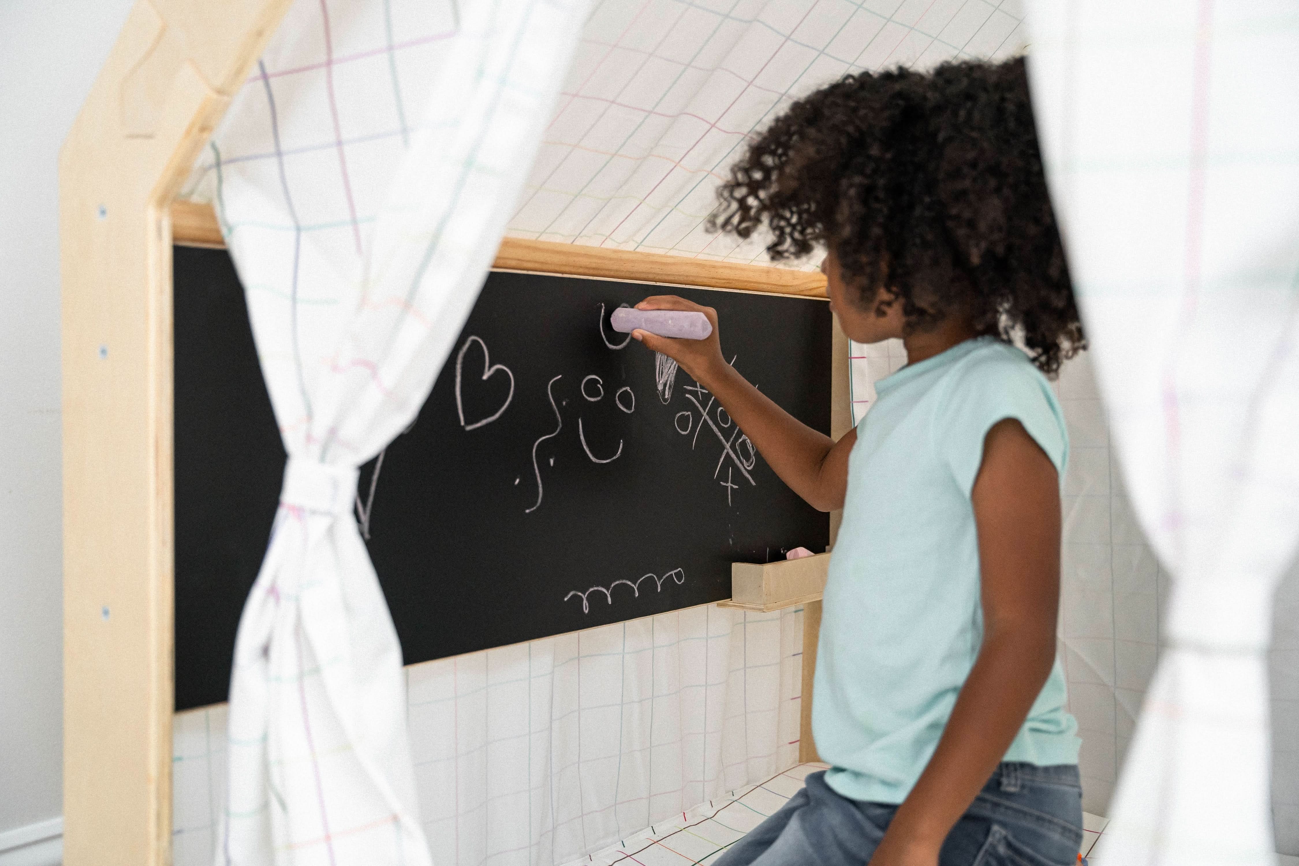 Flair | Playhouse & Sensory Desk - Colorful - Image 7