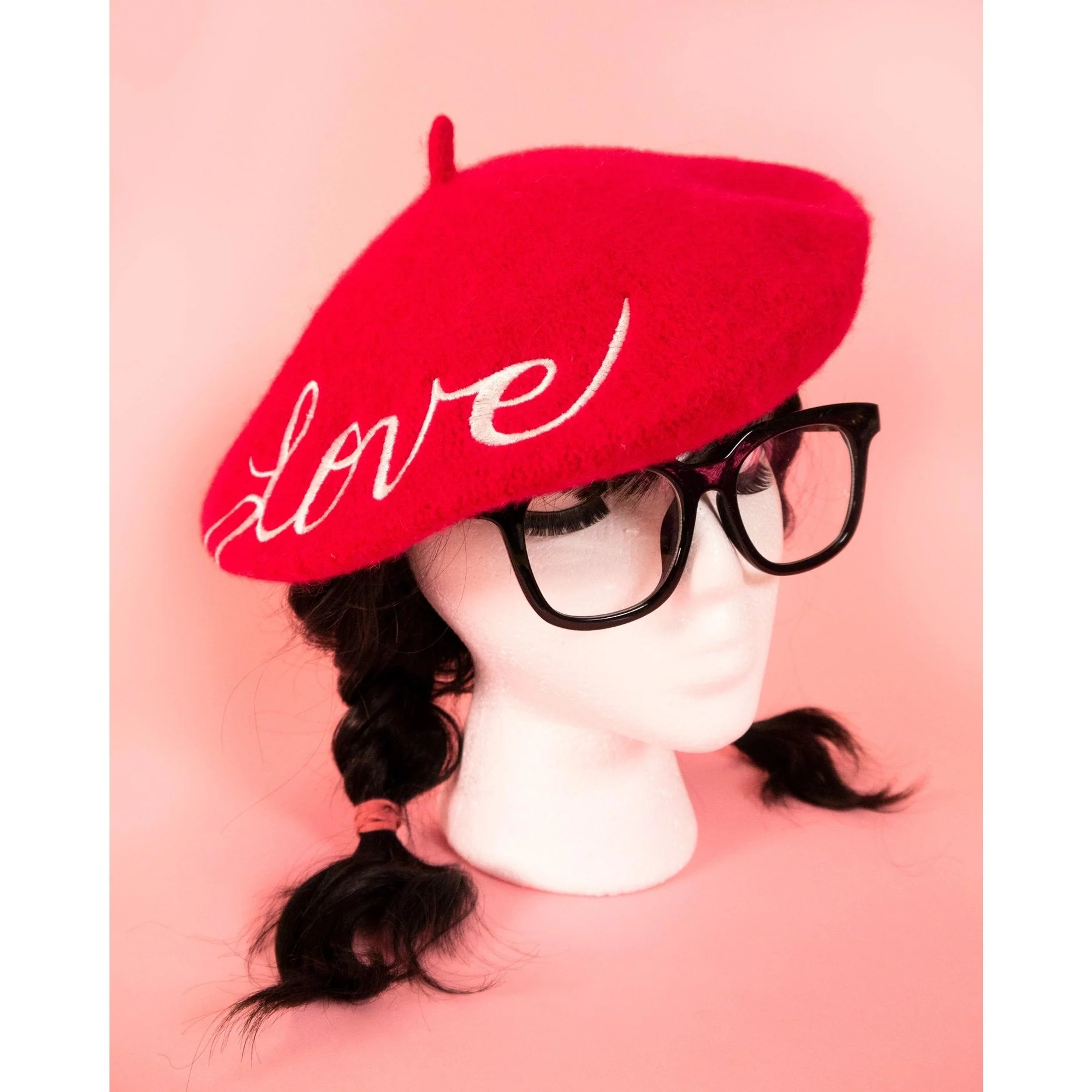 FLASH SALE: Embroidered Berets in 5 Fun Colors and Sayings | Wool and Nylon - Image 13