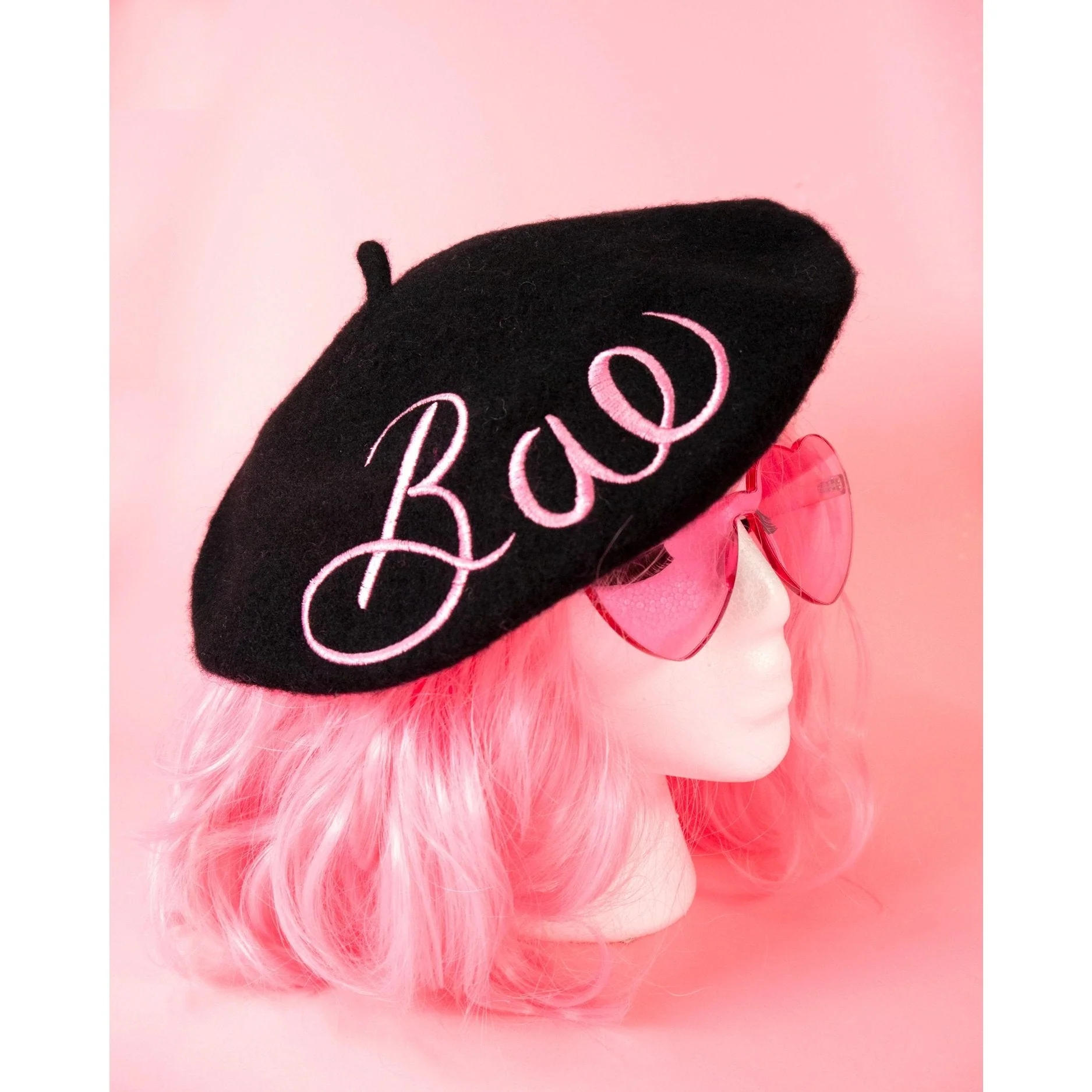 FLASH SALE: Embroidered Berets in 5 Fun Colors and Sayings | Wool and Nylon - Image 14