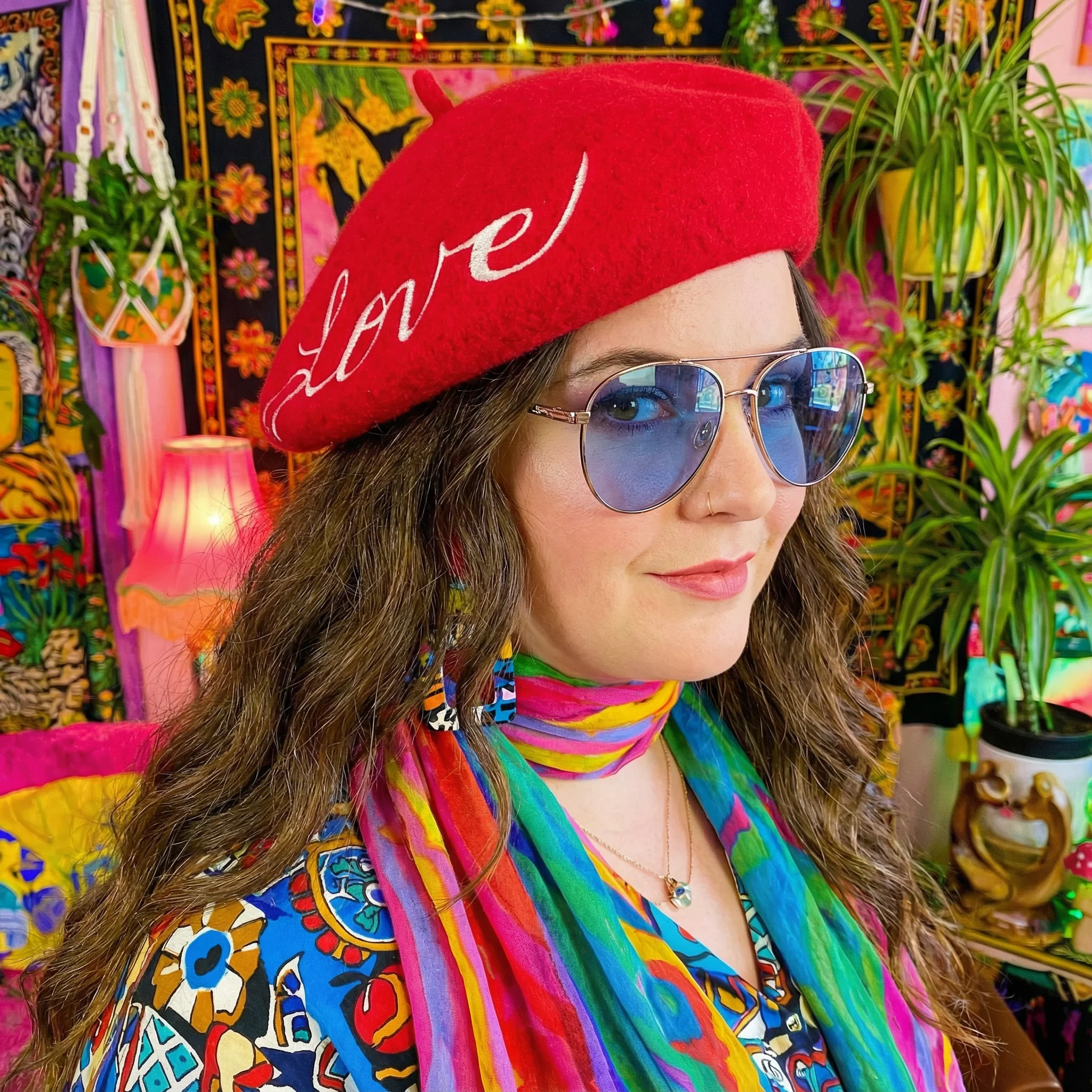 FLASH SALE: Embroidered Berets in 5 Fun Colors and Sayings | Wool and Nylon - Image 8