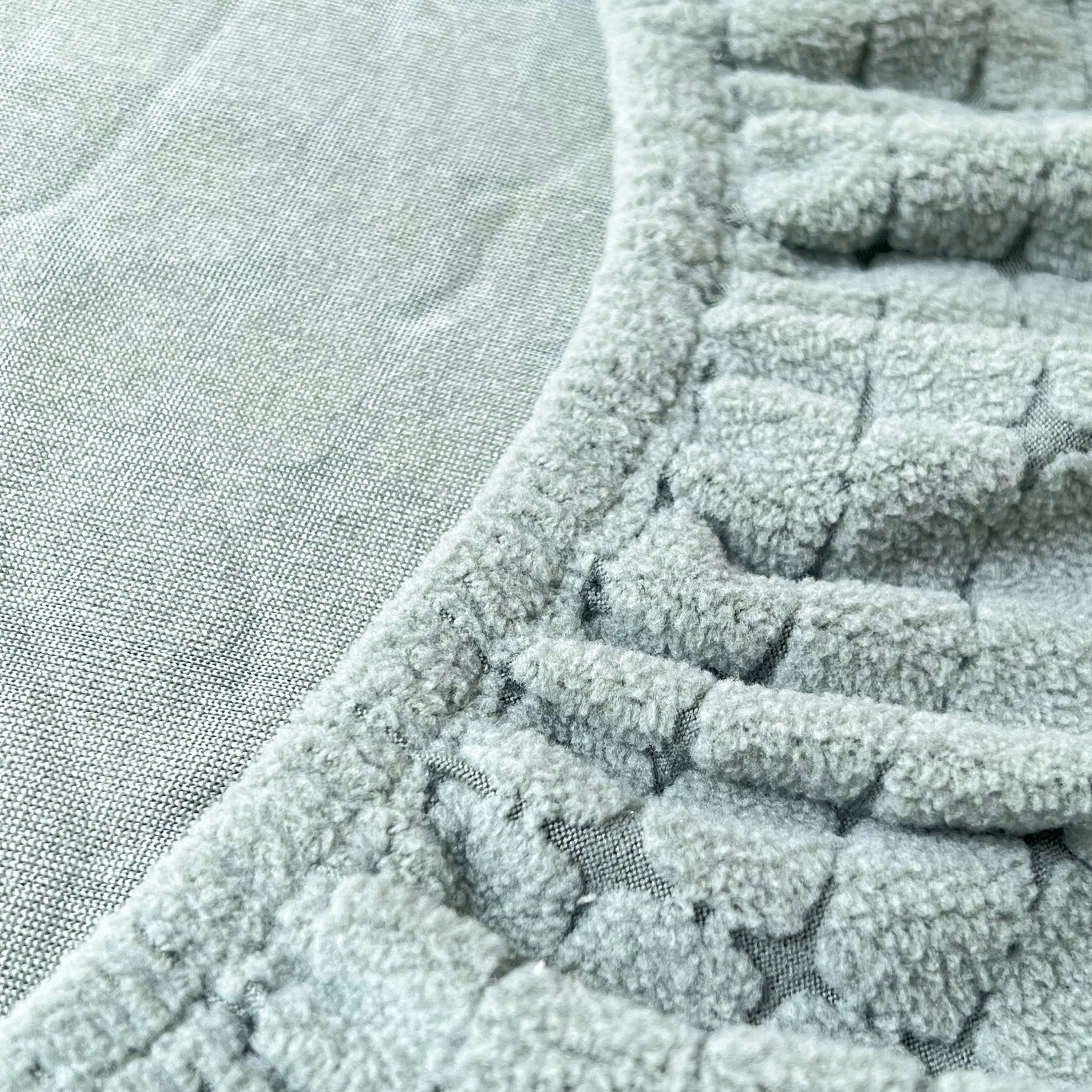 Fleece Fabric Cushion Covers for Sectional Sofas and L-Shaped Couch, Stretch Washable Sofa Seat Covers - Image 4