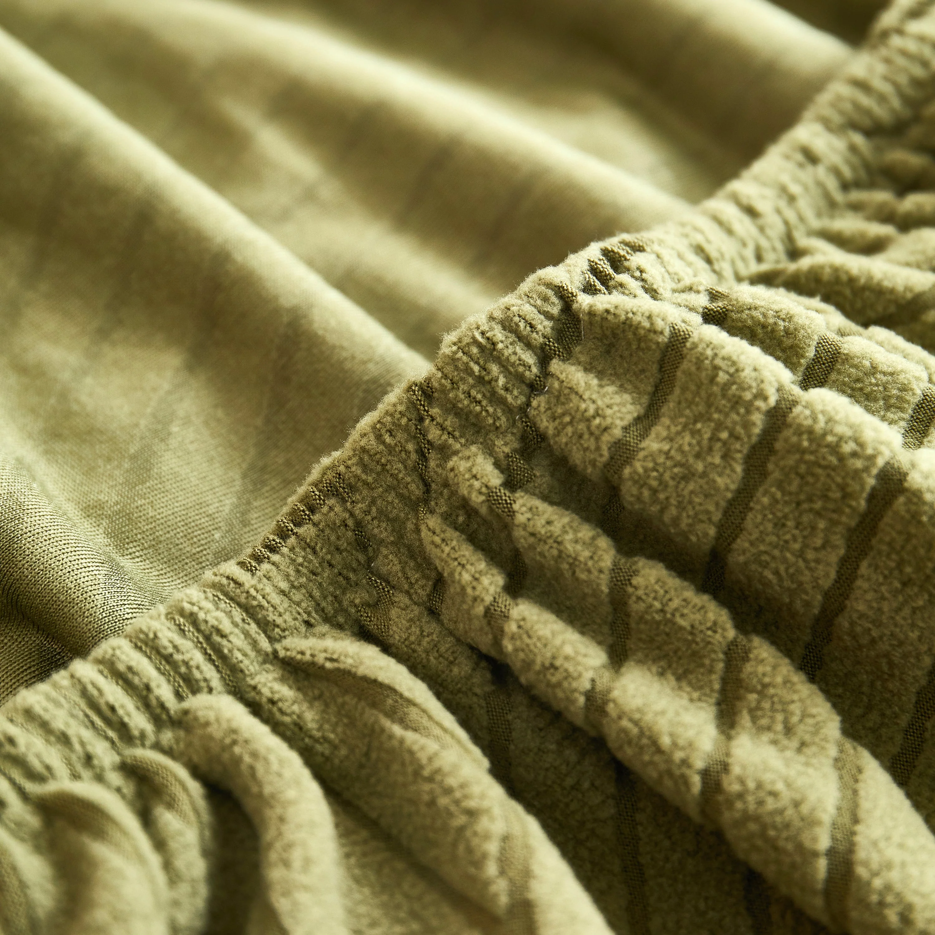 Fleece Stretch Sofa Slipcover Washable Soft Spandex Couch Cover Furniture Protector - Image 28