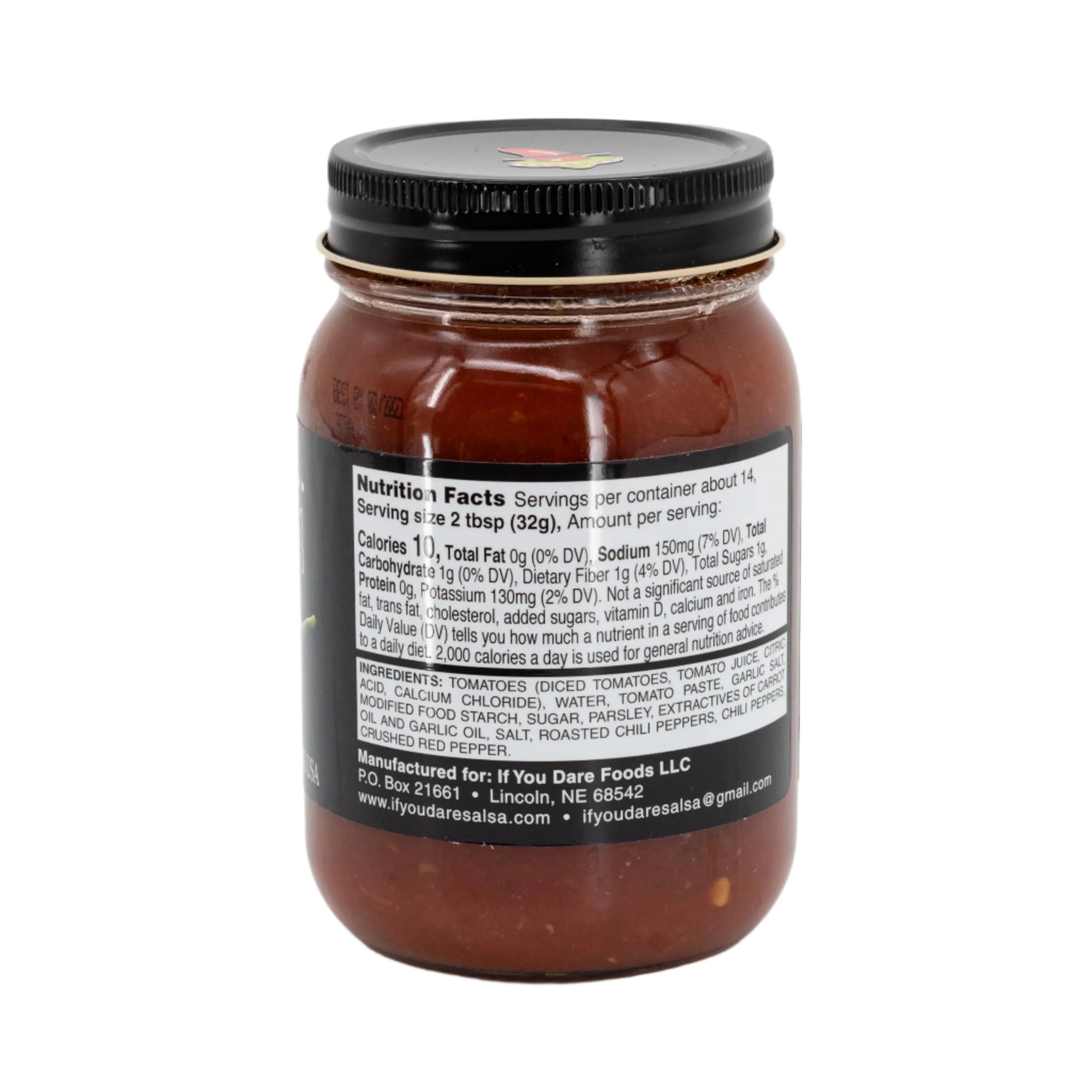 Flicker Of Fire Mild Salsa | 15.5 oz | Pack of 2 | If You Dare Foods - Image 4