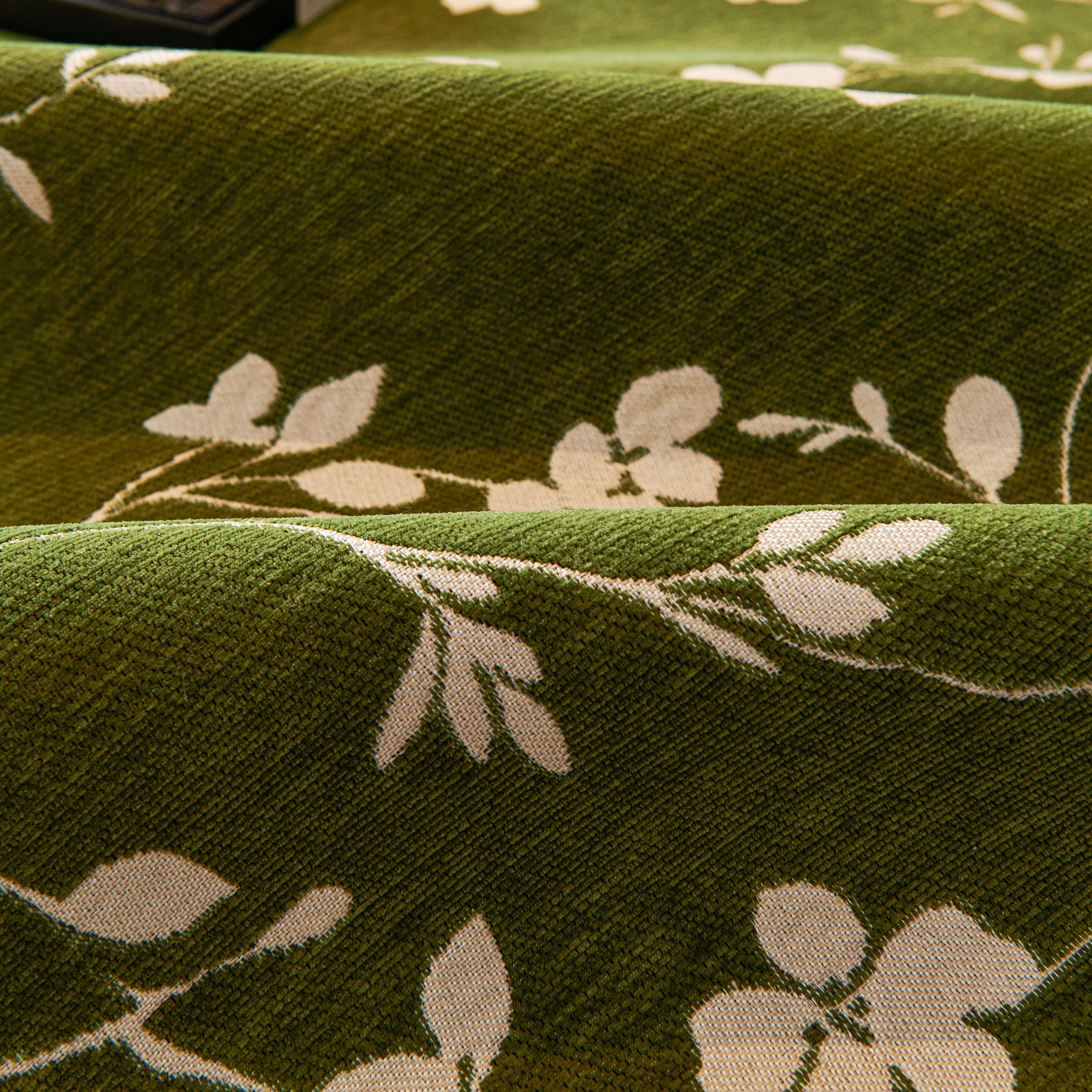 Floral Chenille Couch Cover, Non-Slip Sofa Slipcover Protector for Furniture - Image 22