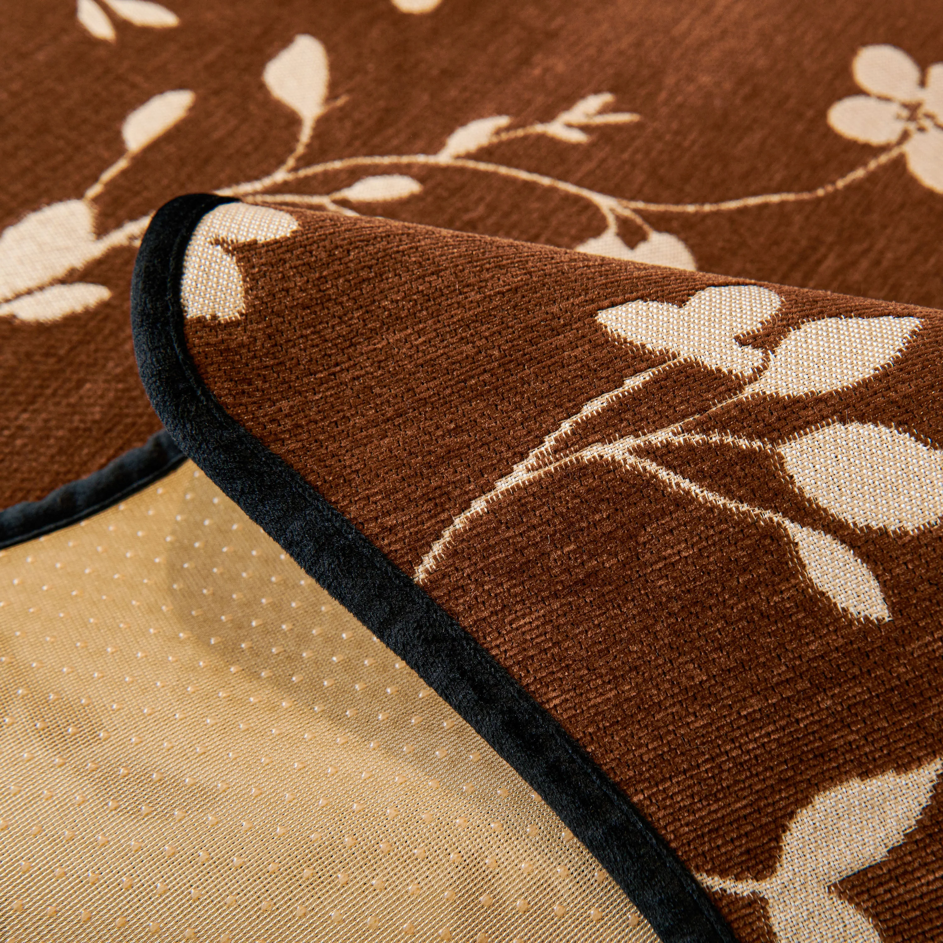 Floral Chenille Couch Cover, Non-Slip Sofa Slipcover Protector for Furniture - Image 52