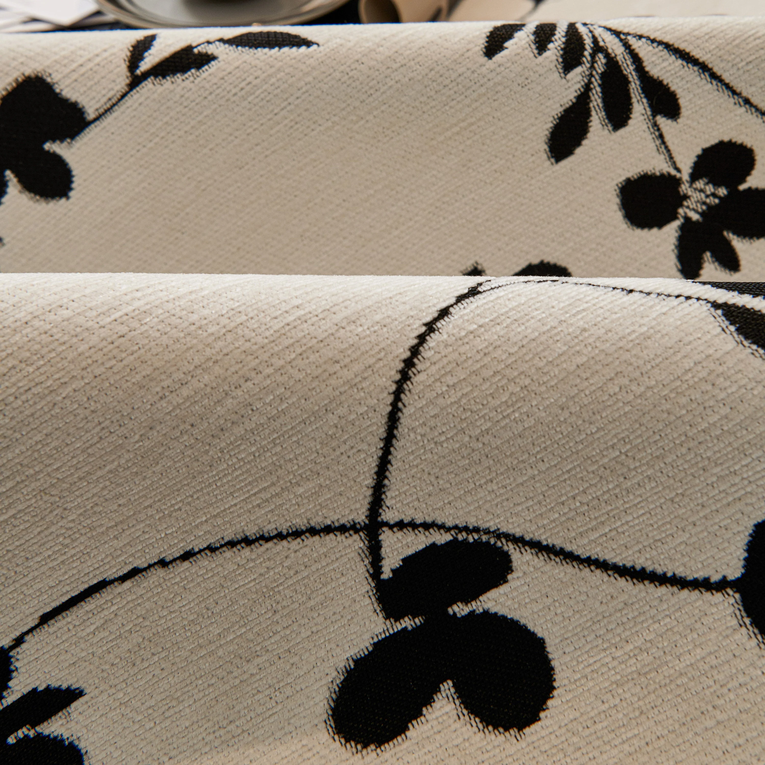 Floral Chenille Couch Cover, Non-Slip Sofa Slipcover Protector for Furniture - Image 6
