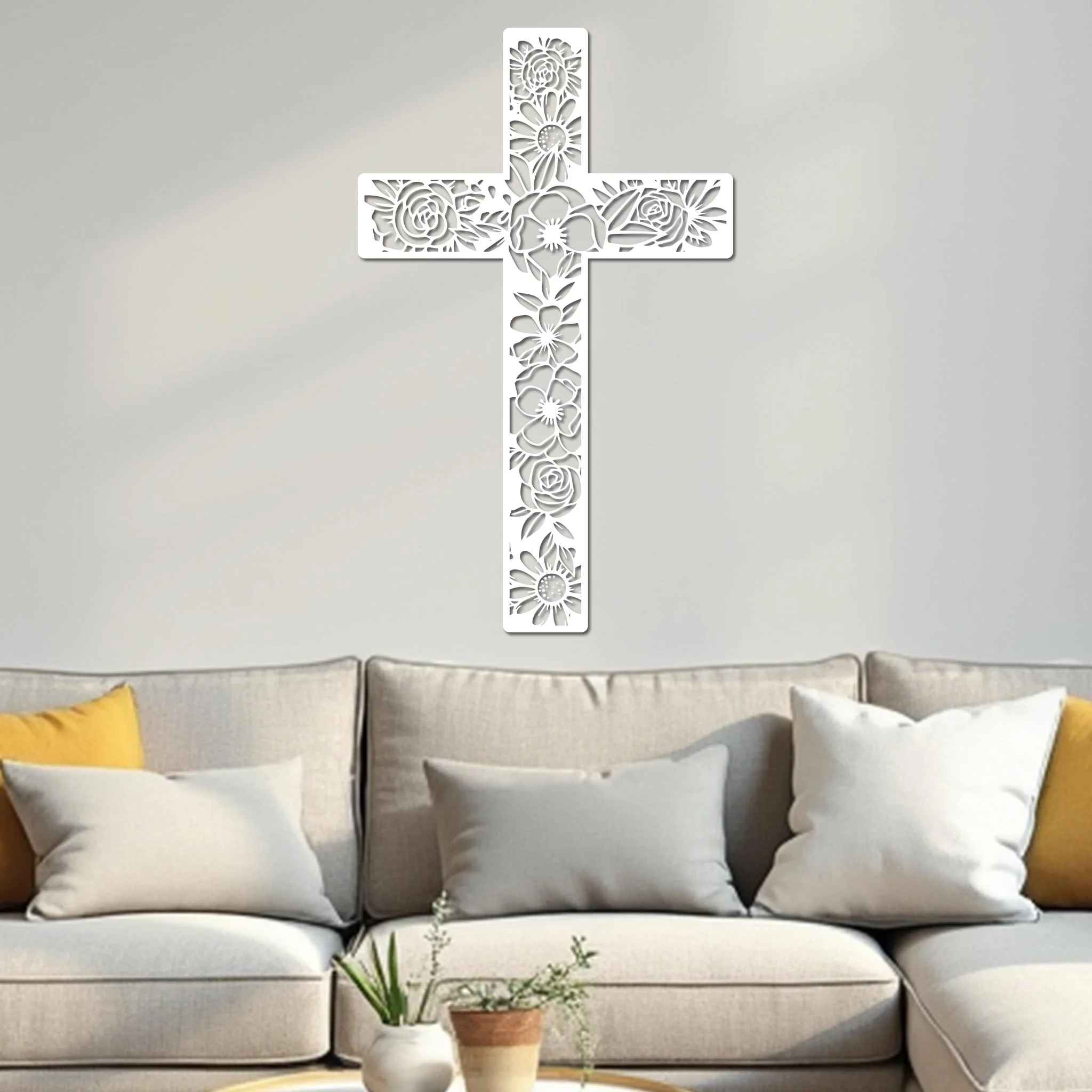 Floral Cross - Image 2