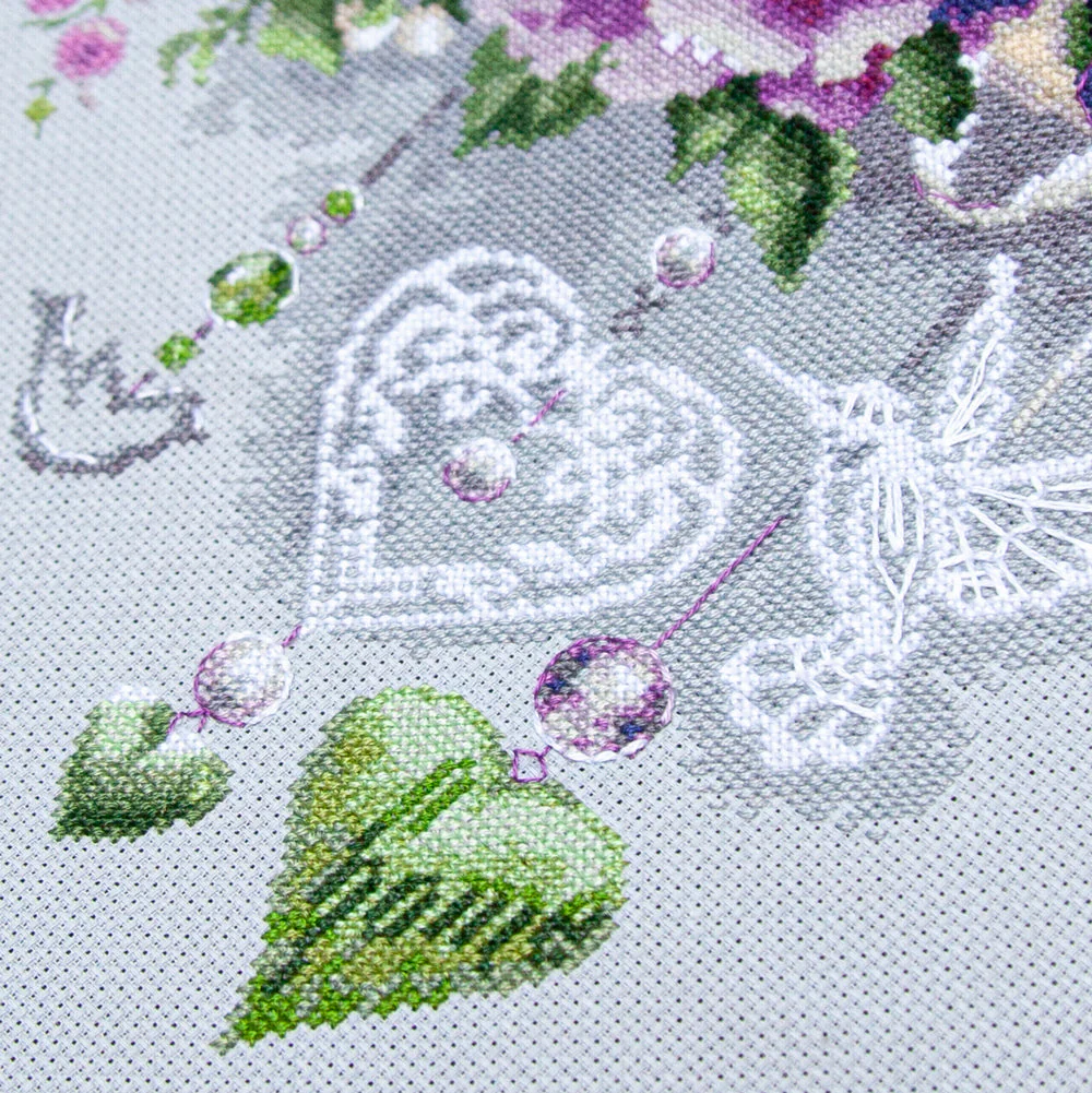 Floral Decor 70-05 Counted Cross-Stitch Kit - Image 8