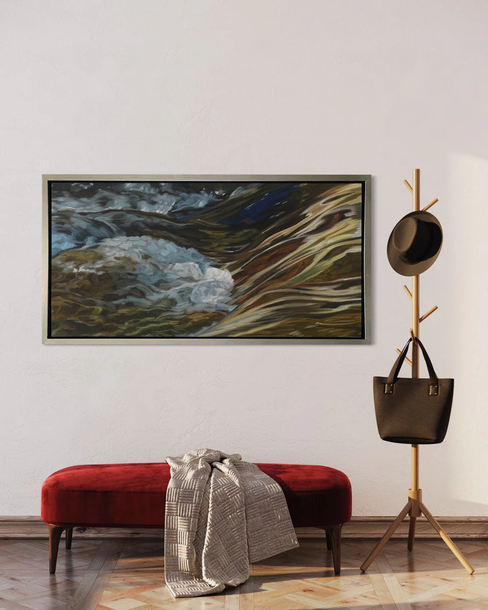Flow 2 - Limited Edition Canvas Print - Image 2