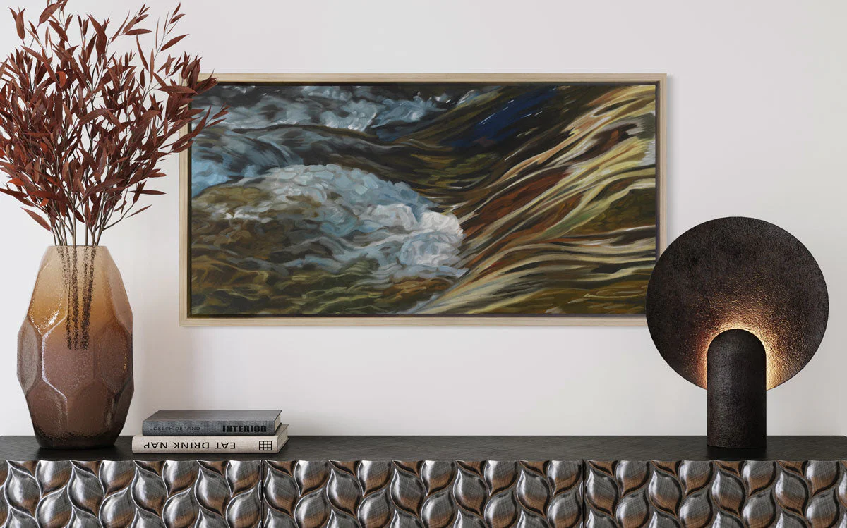 Flow 2 - Limited Edition Canvas Print - Image 4