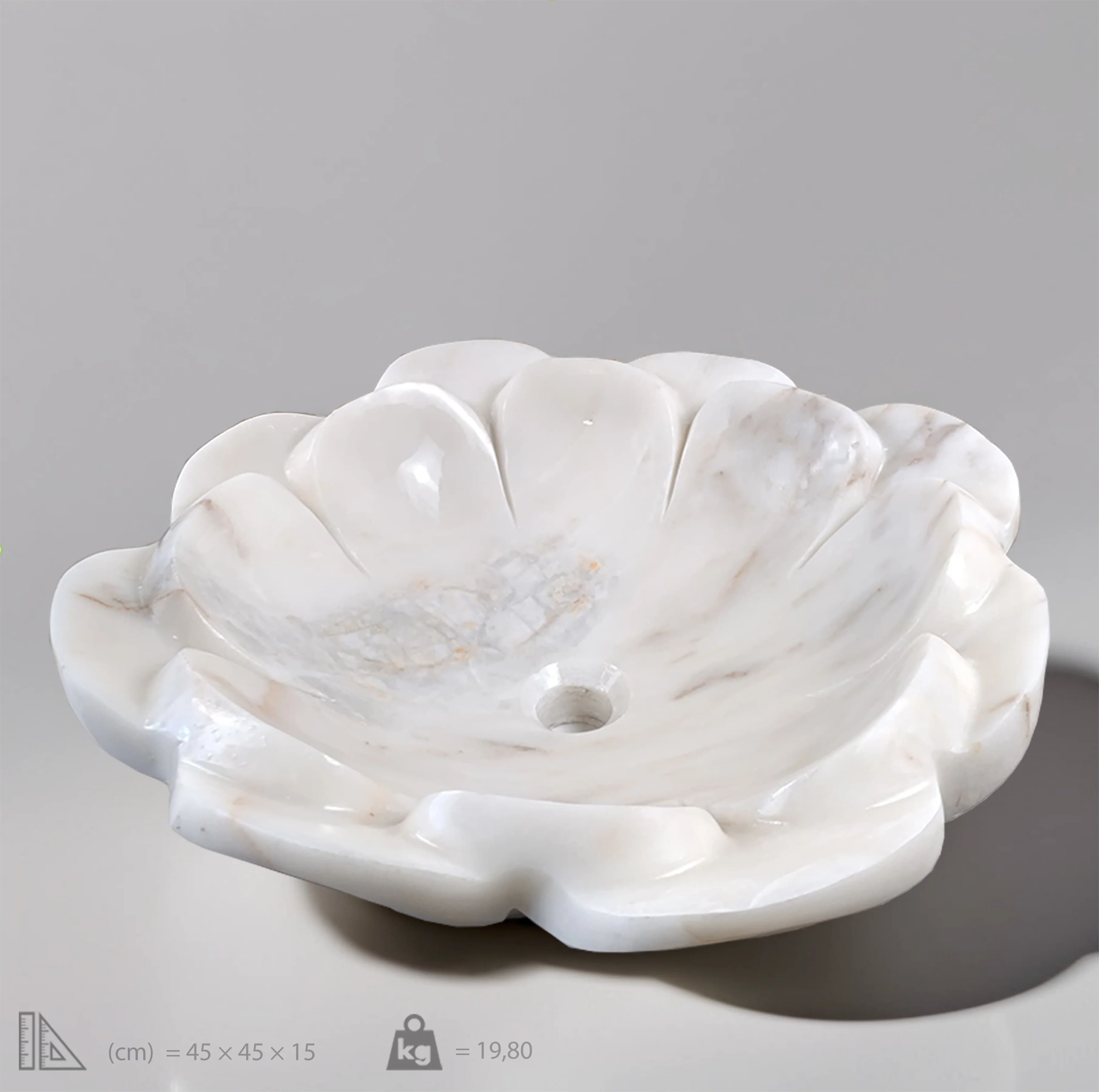 Flower Marble Sink - Image 6