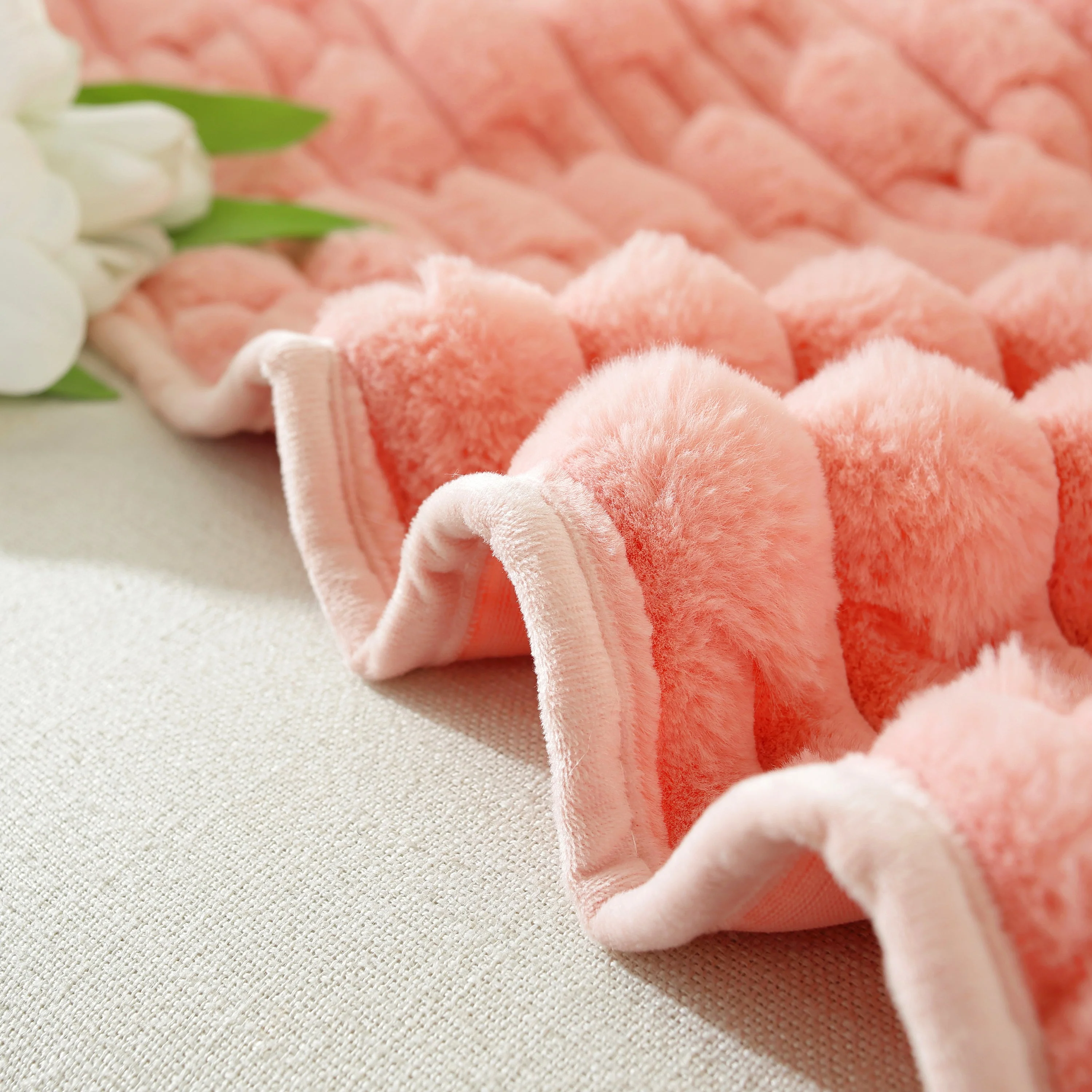 Fluffy Faux Fur Couch Cover Plush Sofa Throw, Warm & Stylish Sofa Protector - Image 35