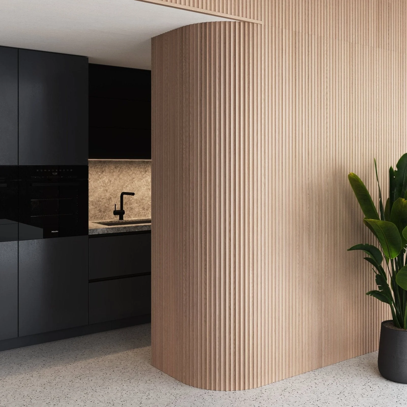 Fluted Wood Panel Samples - Image 2