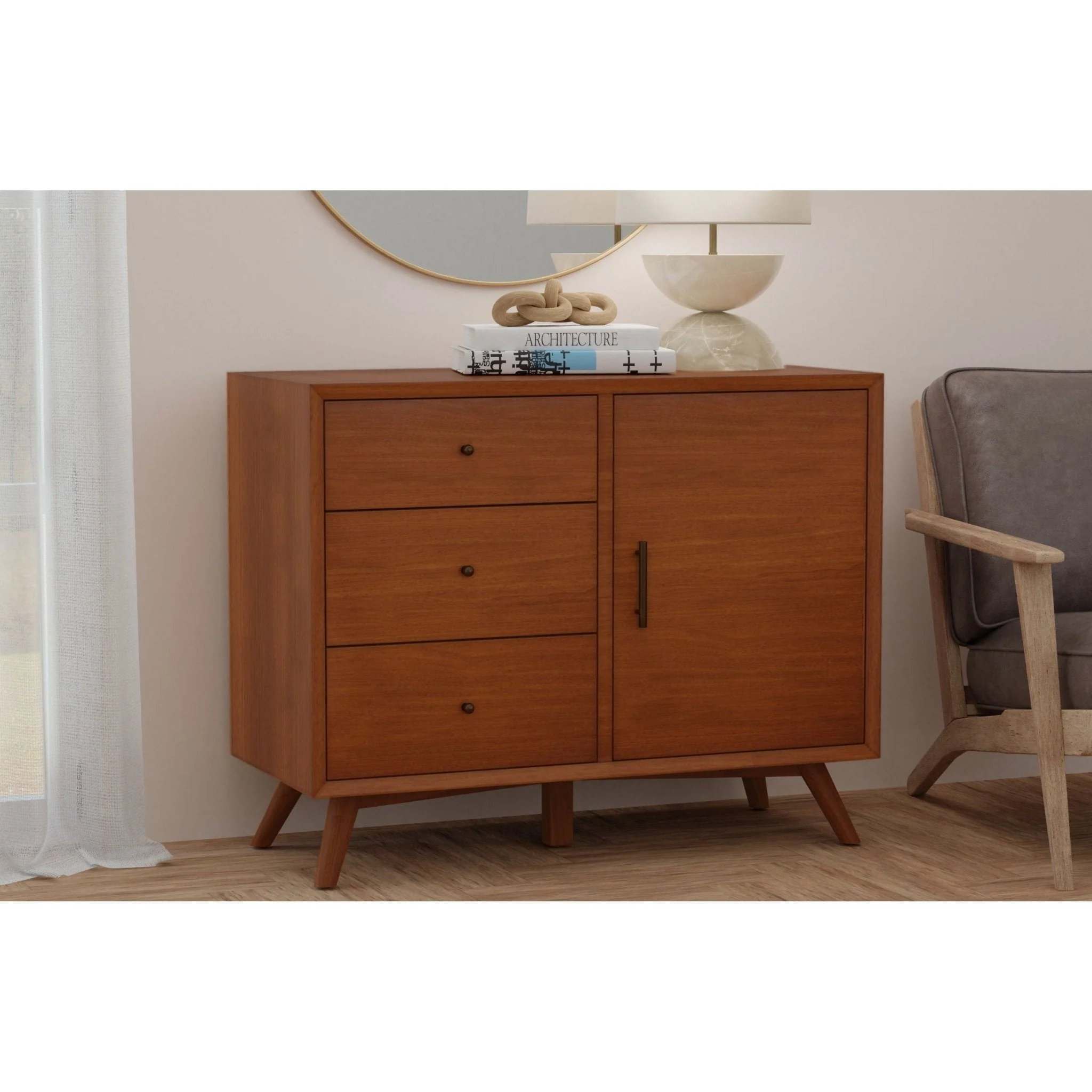 Flynn Accent Cabinet, Chestnut - Image 2
