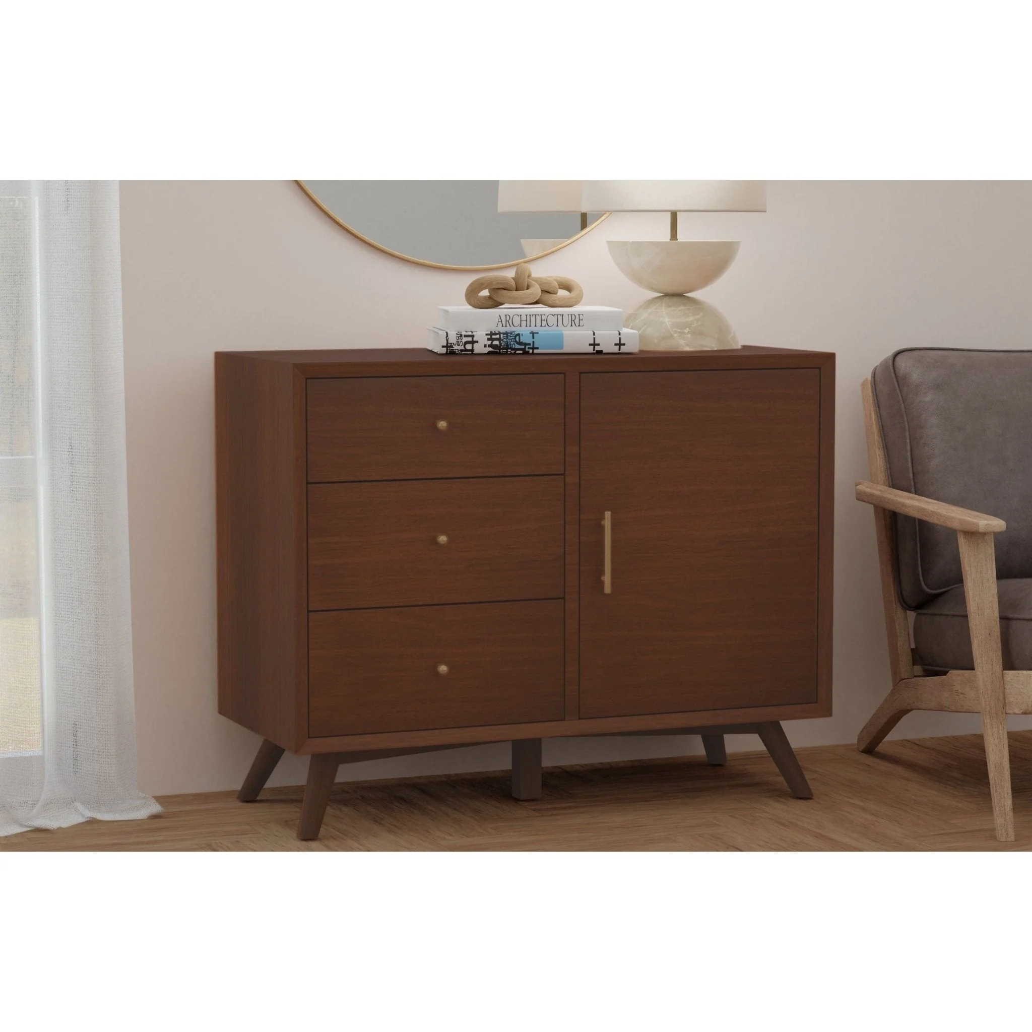 Flynn Accent Cabinet, Walnut - Image 2
