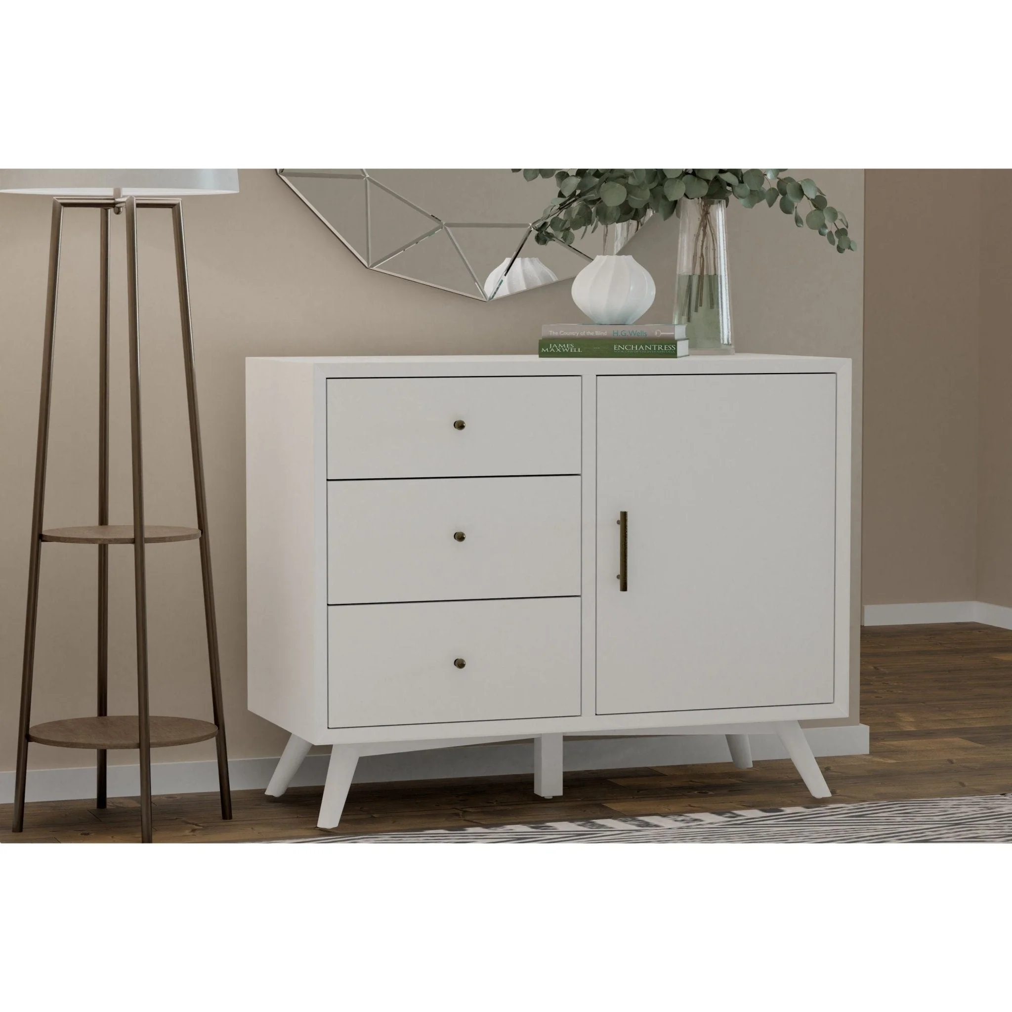 Flynn Accent Cabinet, White - Image 2