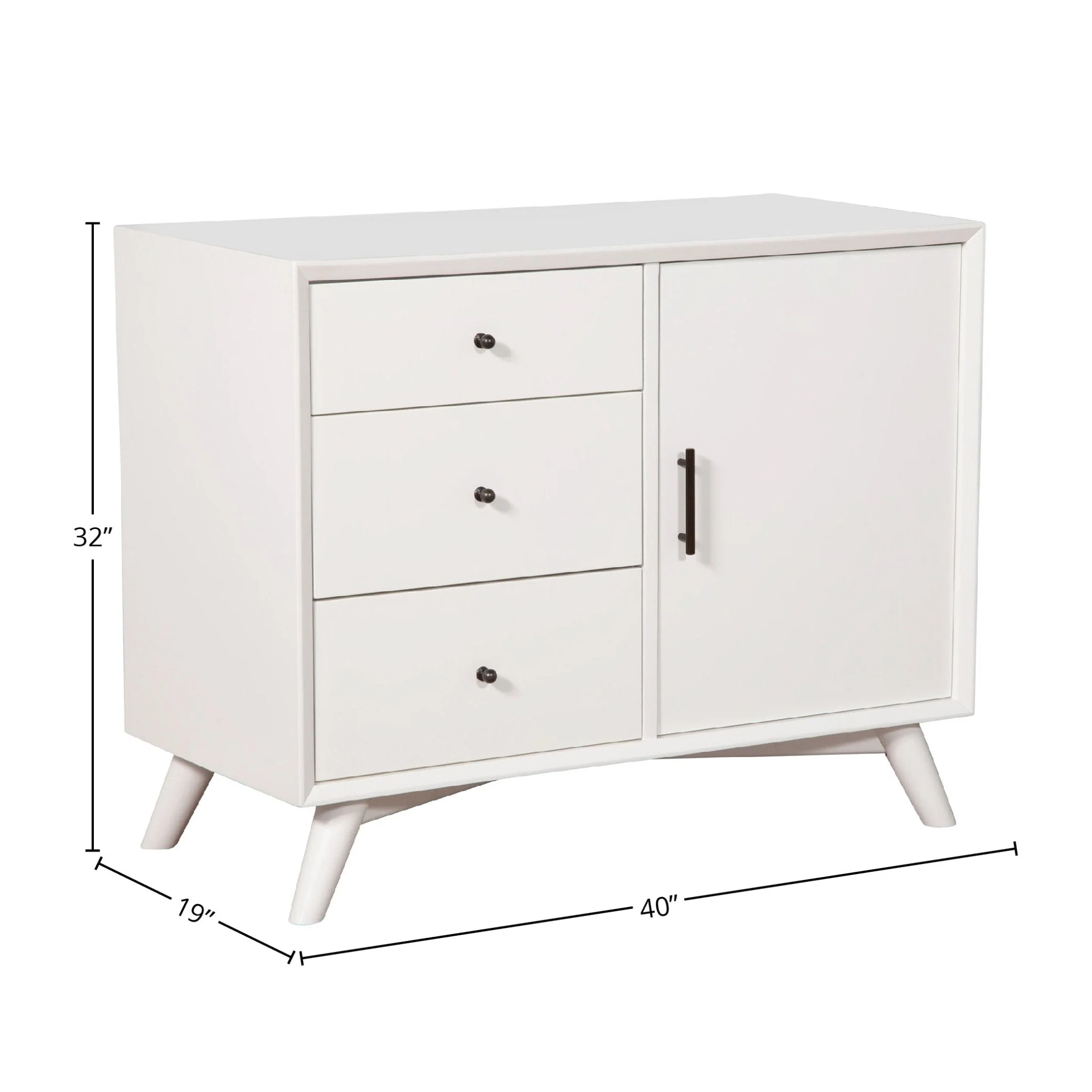 Flynn Accent Cabinet, White - Image 8