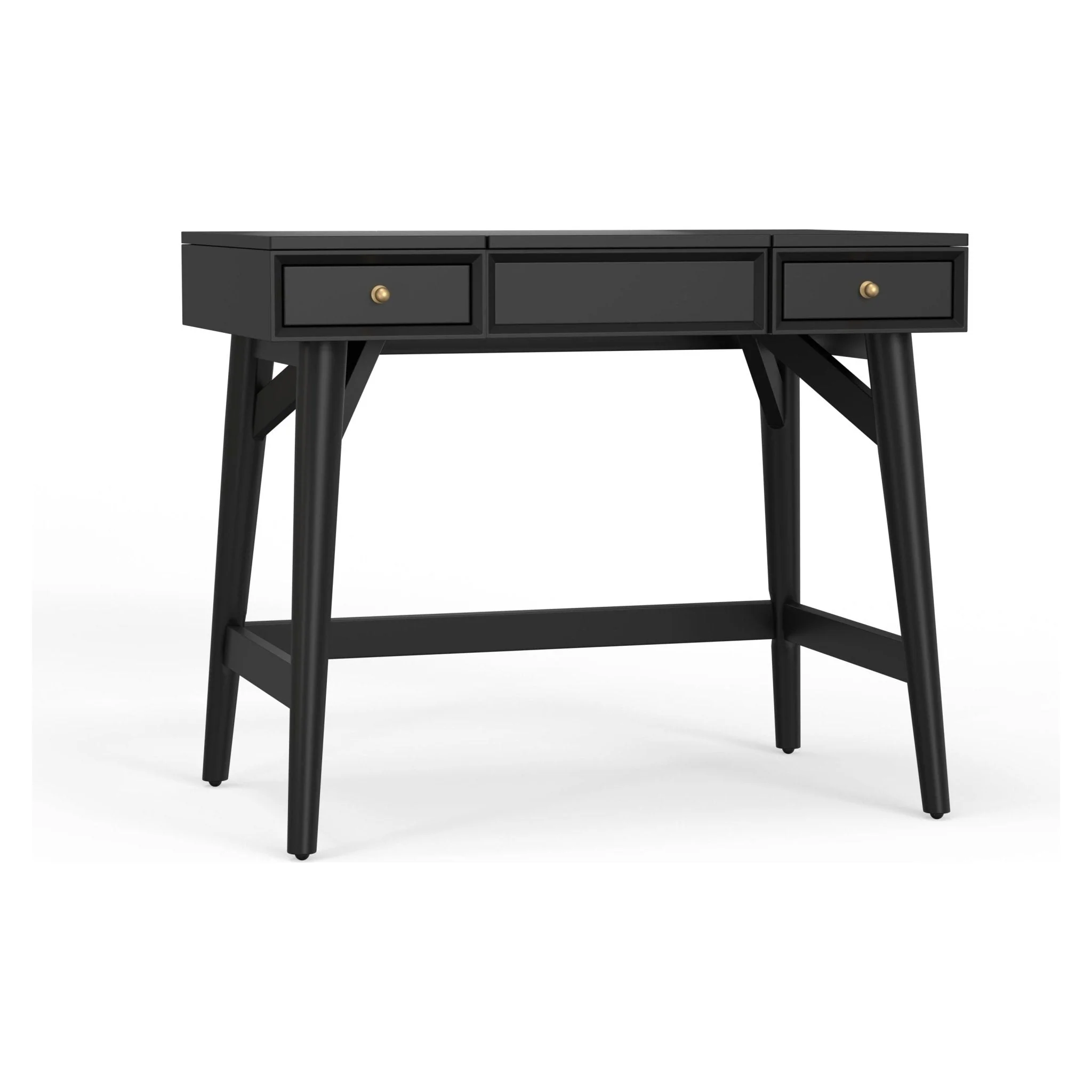 Flynn Bedroom Vanity, Black - Image 2