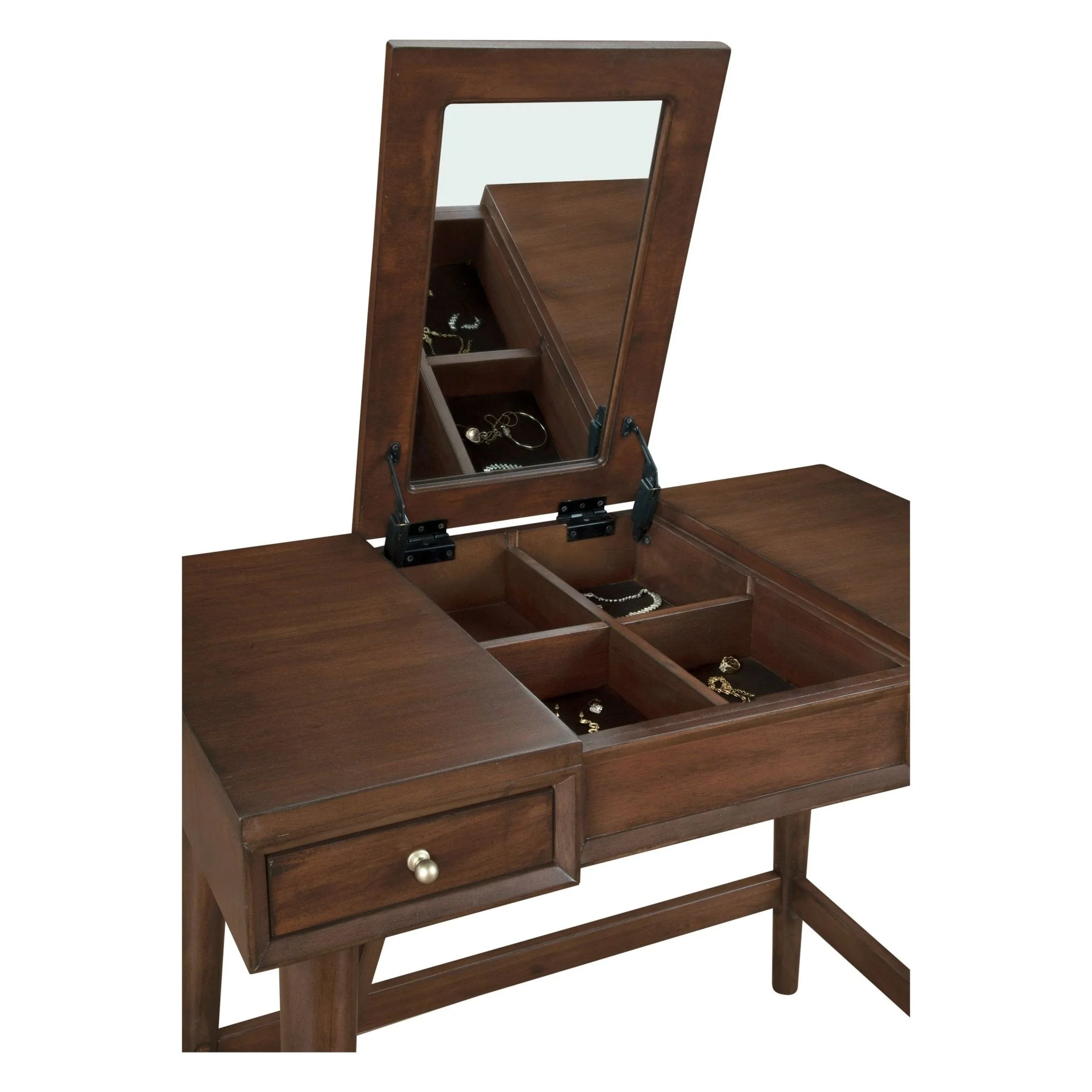 Flynn Bedroom Vanity, Walnut - Image 7