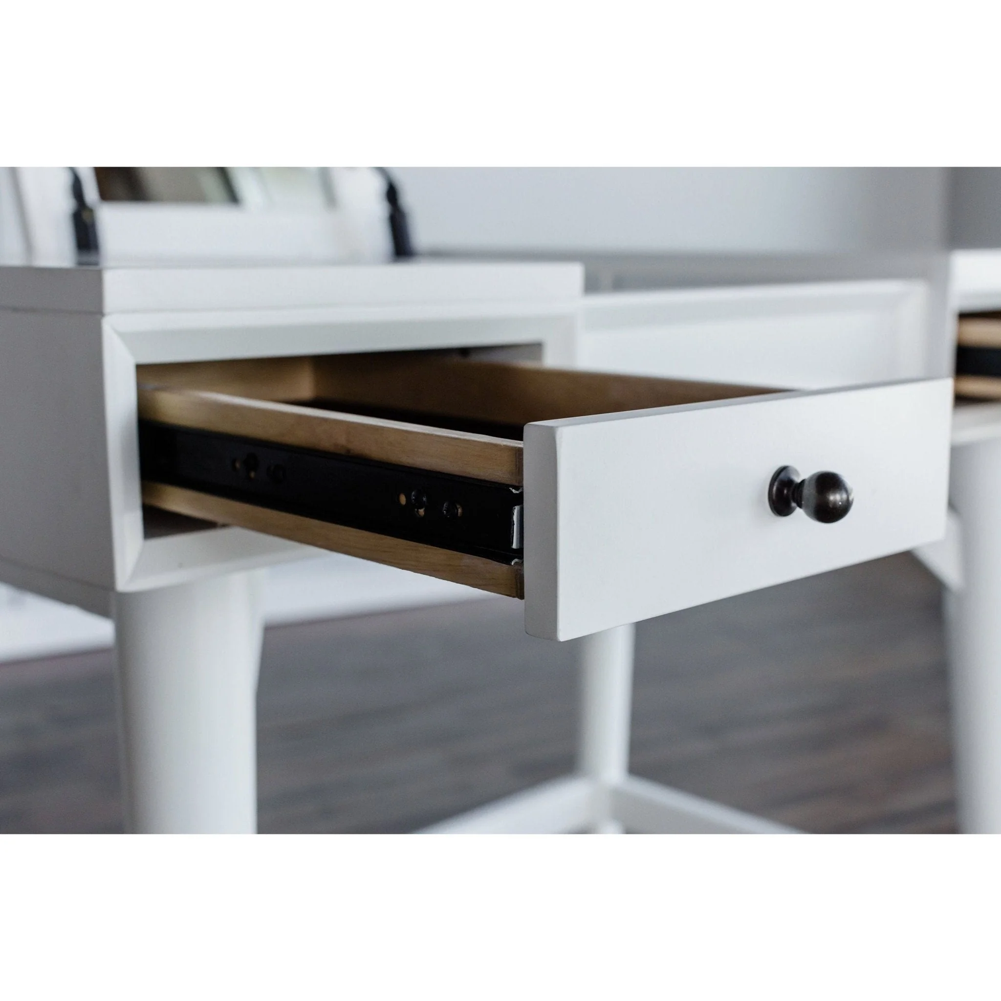Flynn Bedroom Vanity, White - Image 5