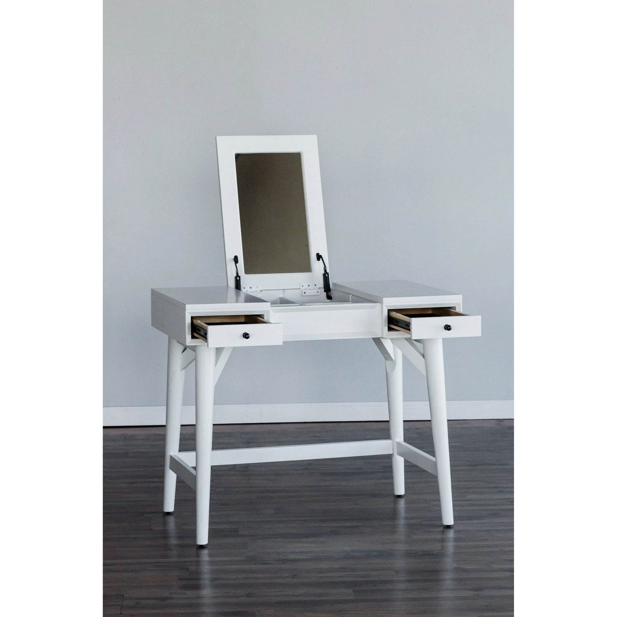Flynn Bedroom Vanity, White - Image 7