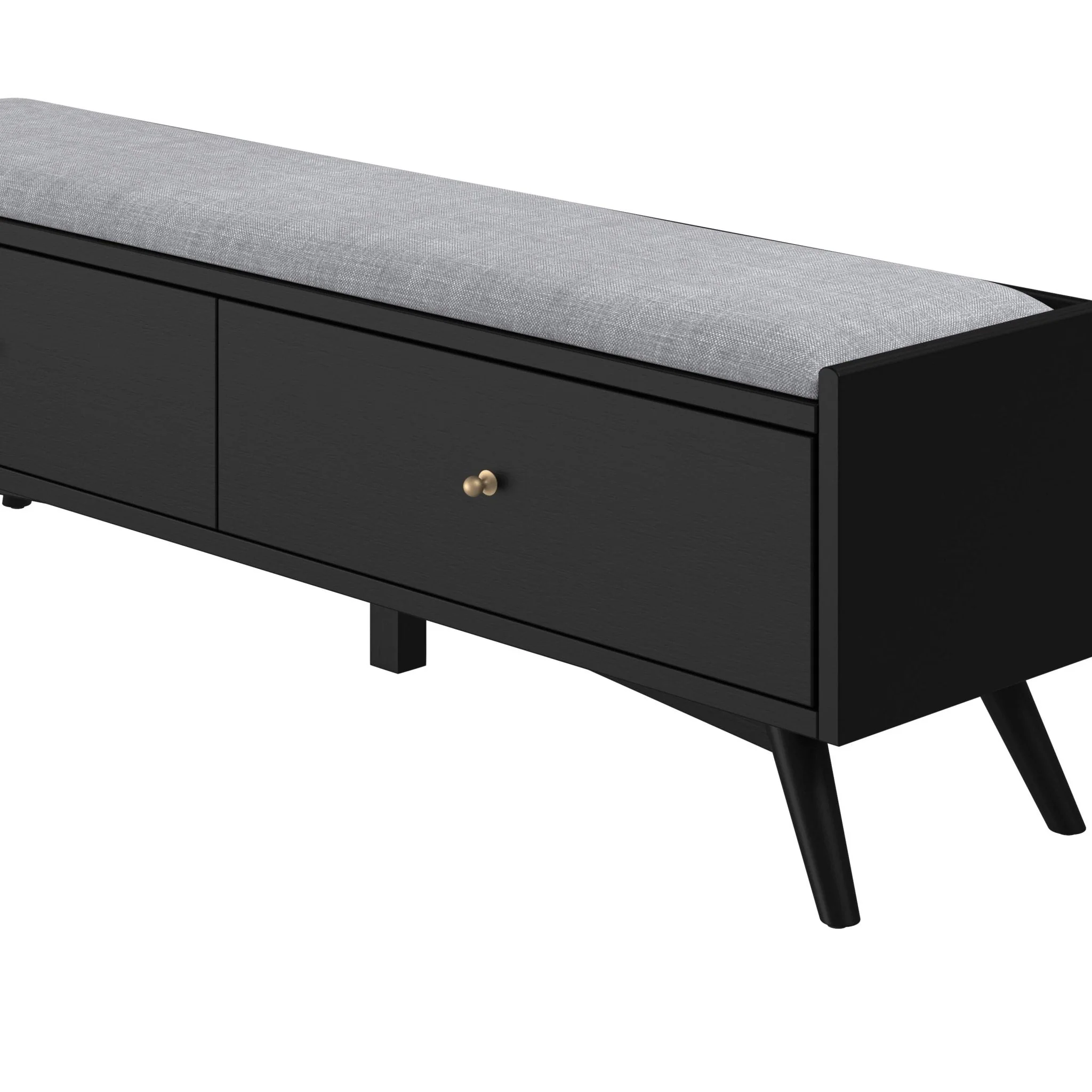 Flynn Bench, Black - Image 4
