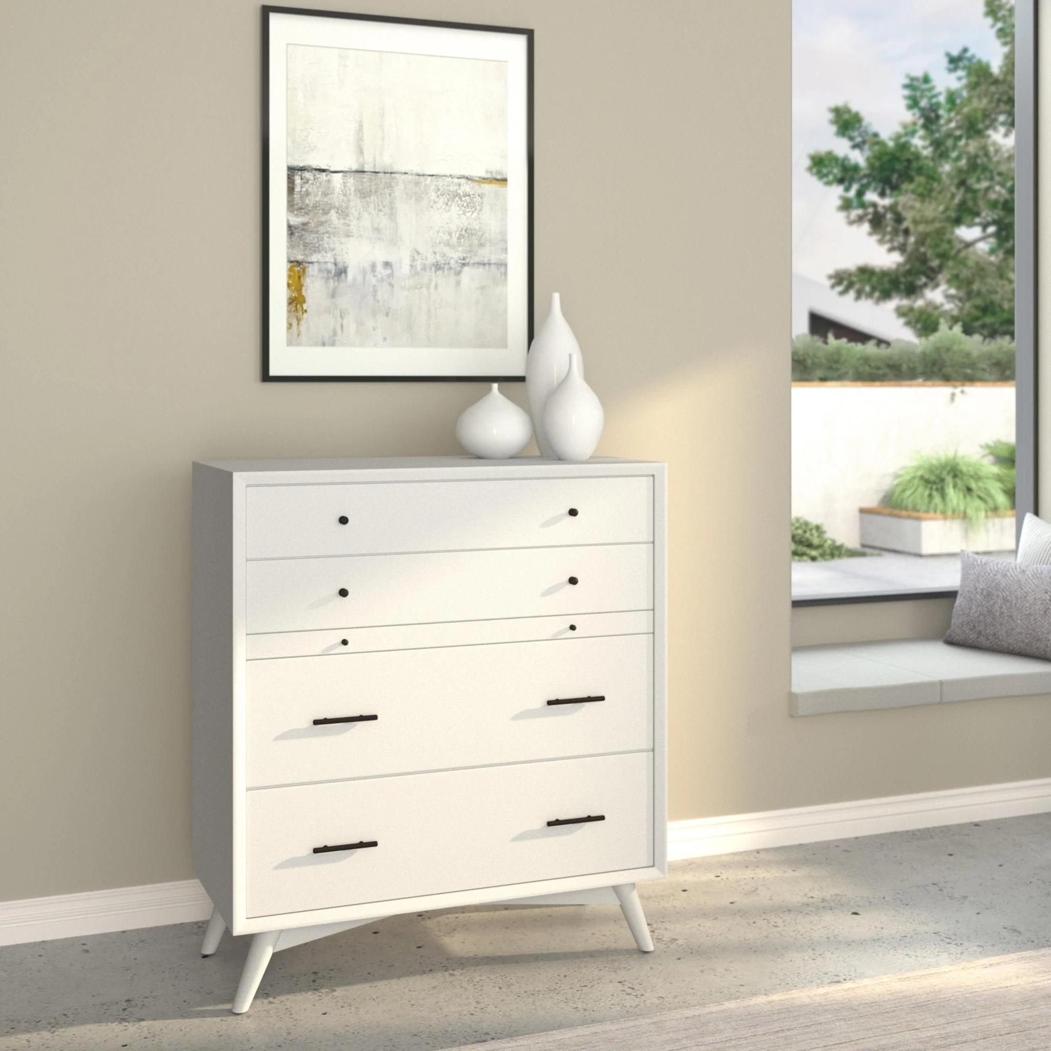 Flynn Chest, White - Image 2