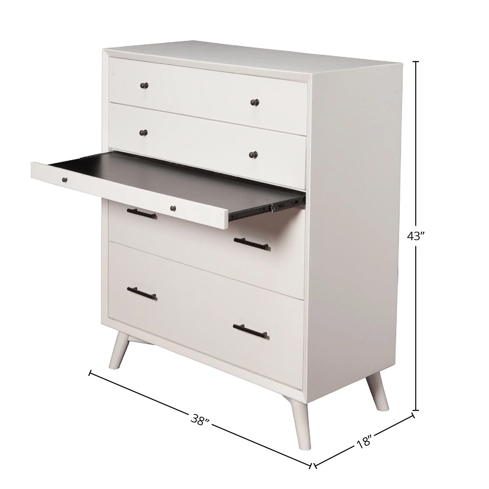 Flynn Chest, White - Image 6