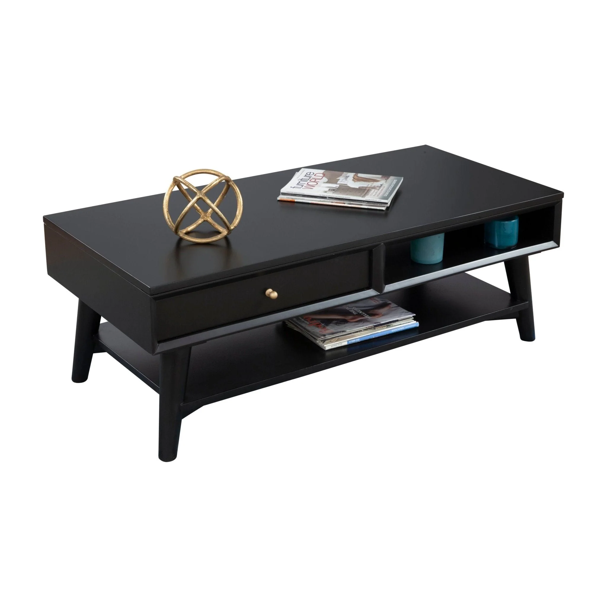 Flynn Coffee Table, Black - Image 3
