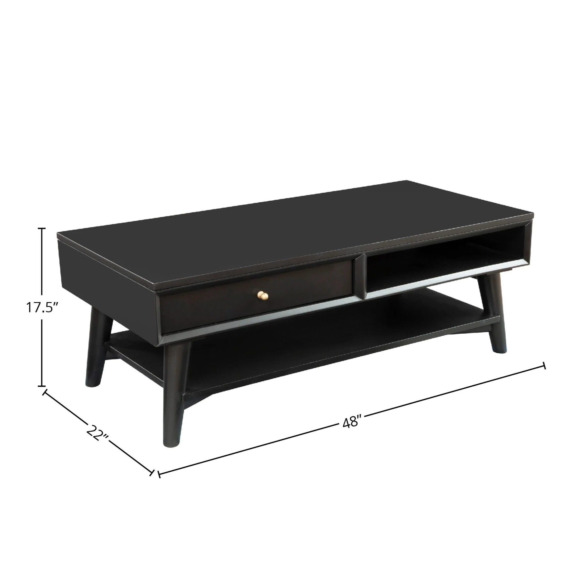 Flynn Coffee Table, Black - Image 8