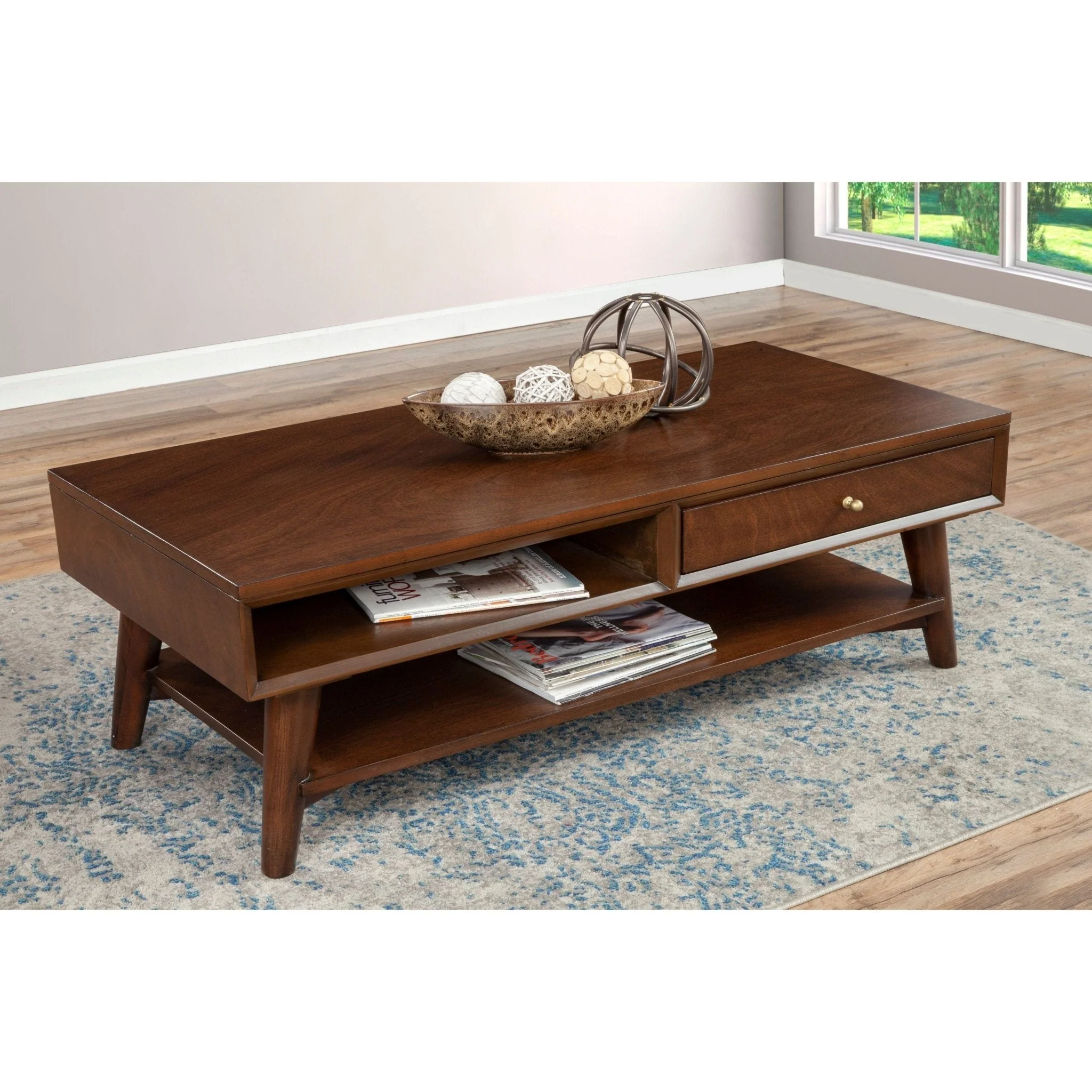 Flynn Coffee Table, Walnut - Image 2
