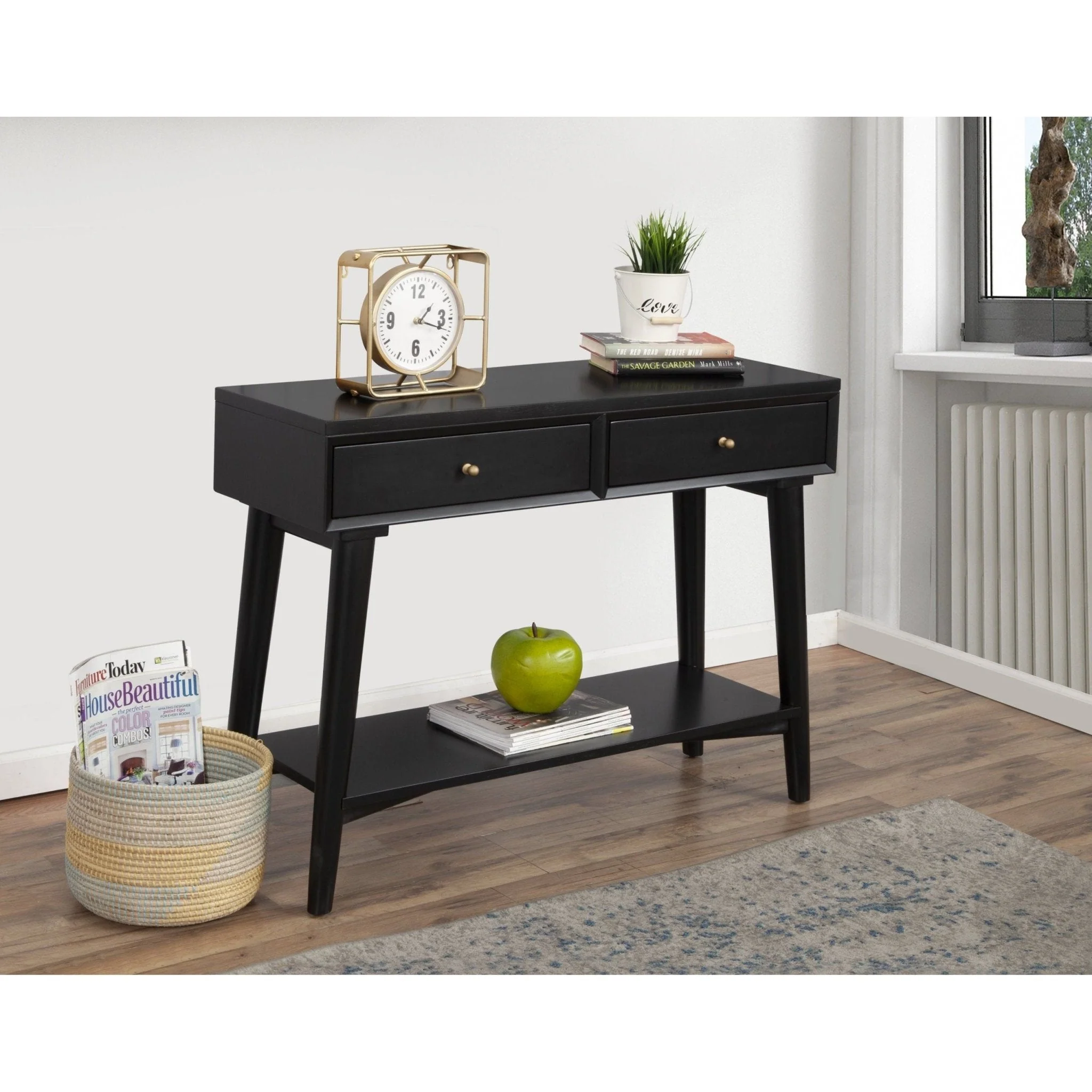 Flynn Console Table, Black - Image 2