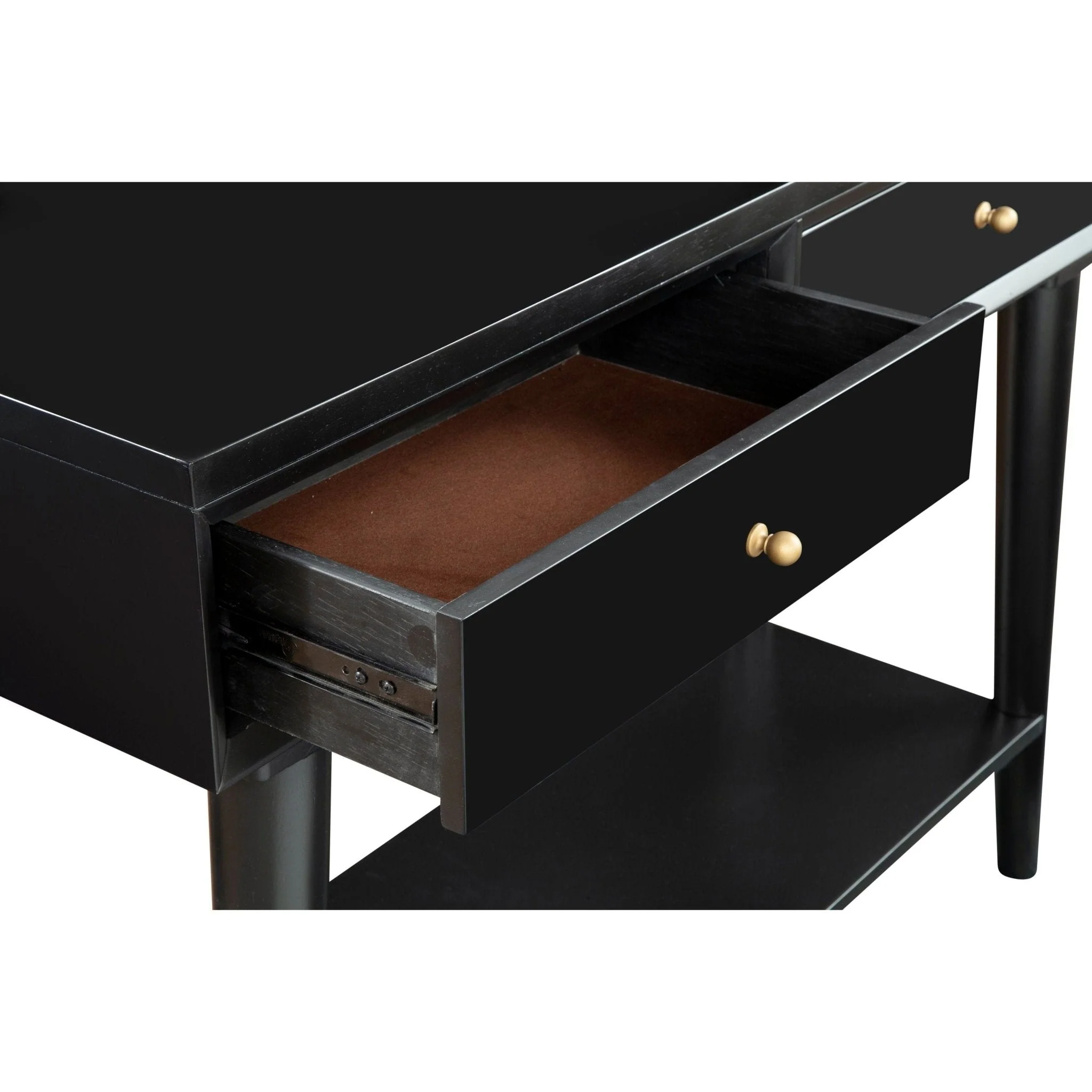 Flynn Console Table, Black - Image 5