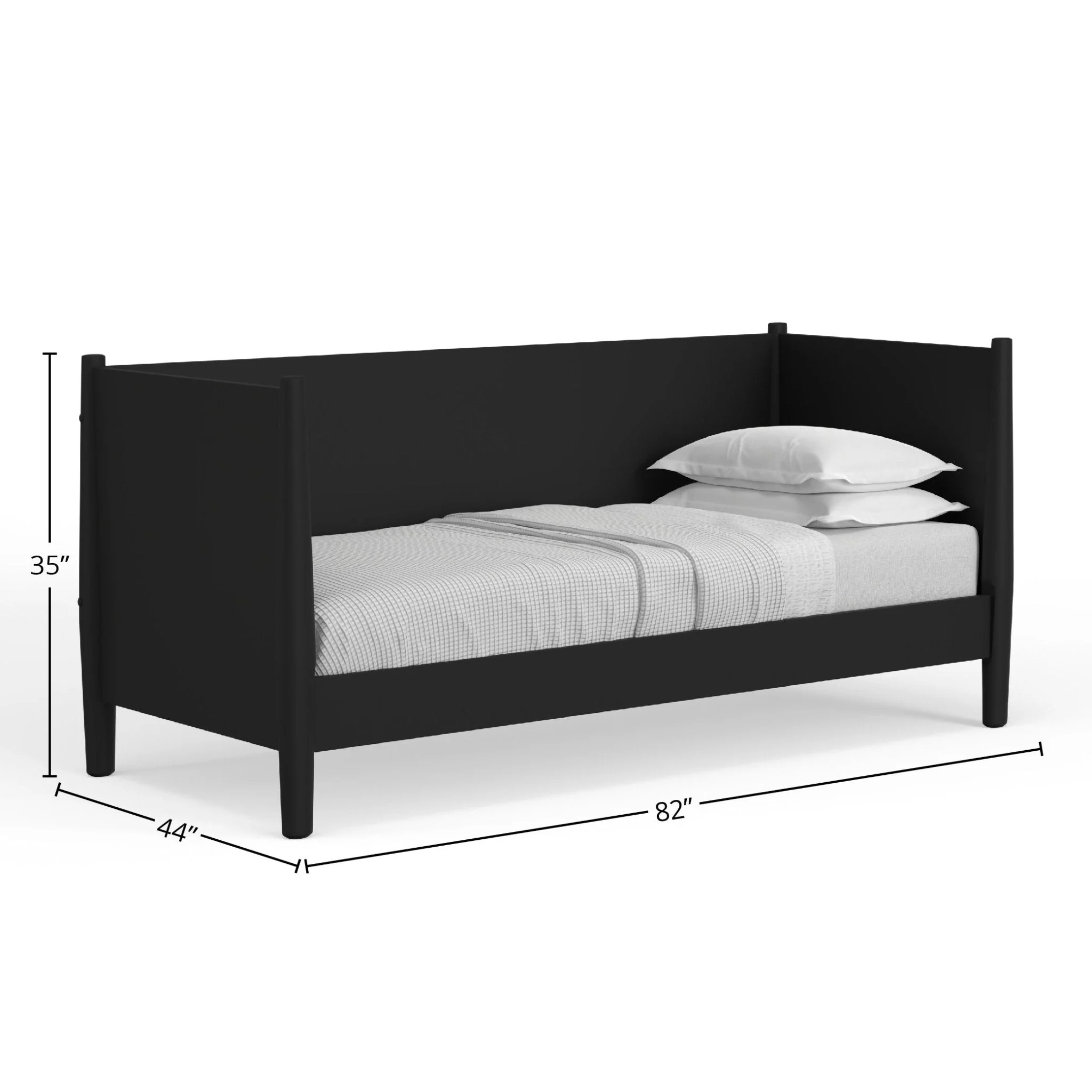 Flynn Day Bed, Black - Image 9