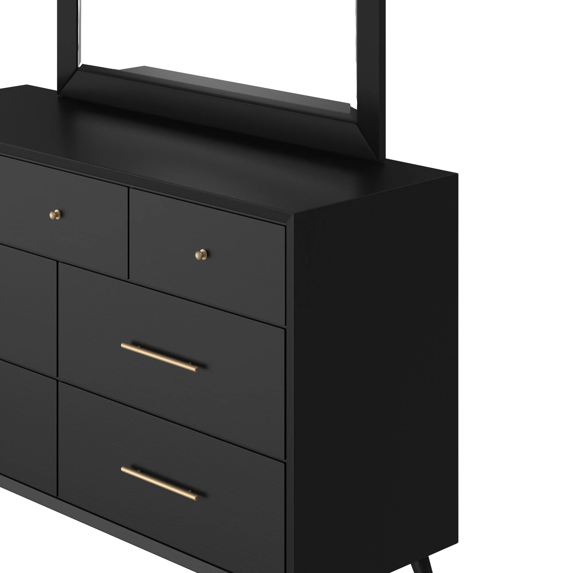Flynn Dresser, Black - Image 9