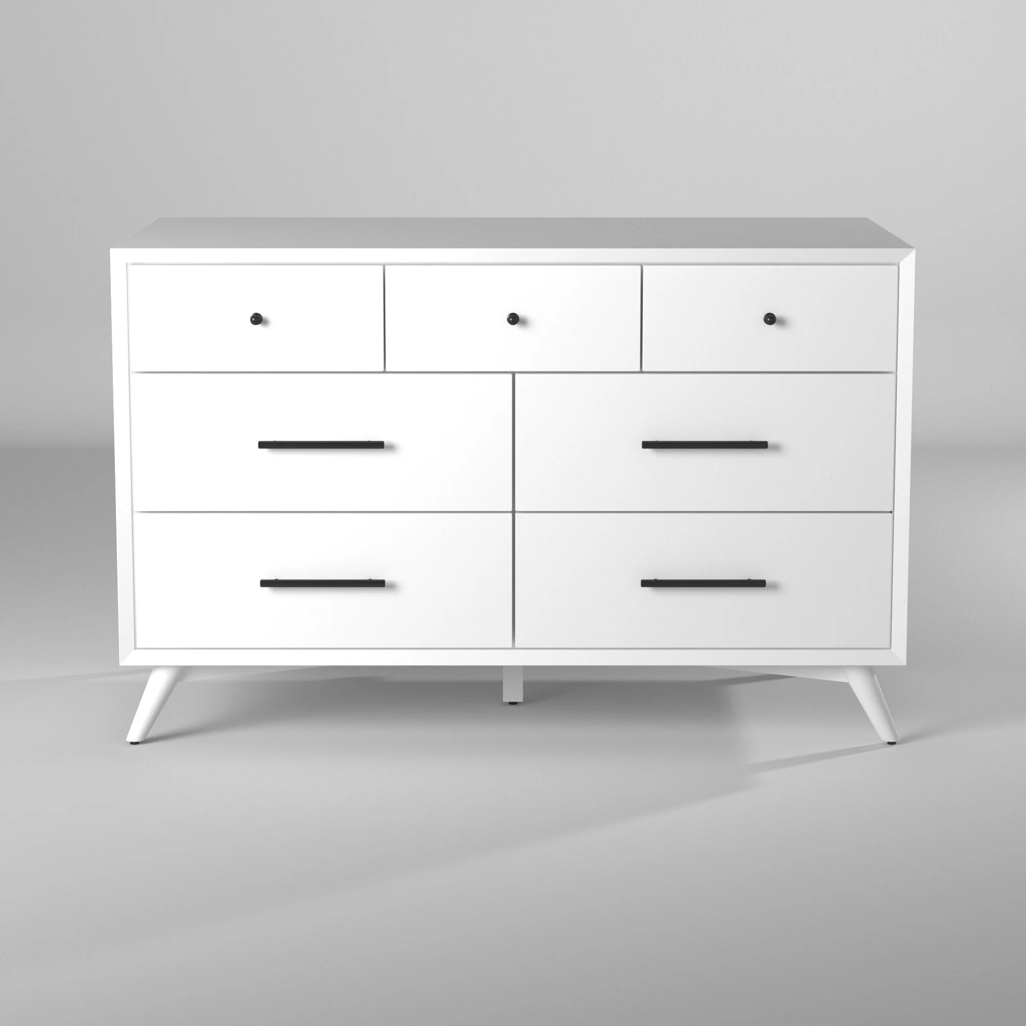 Flynn Dresser, White - Image 4