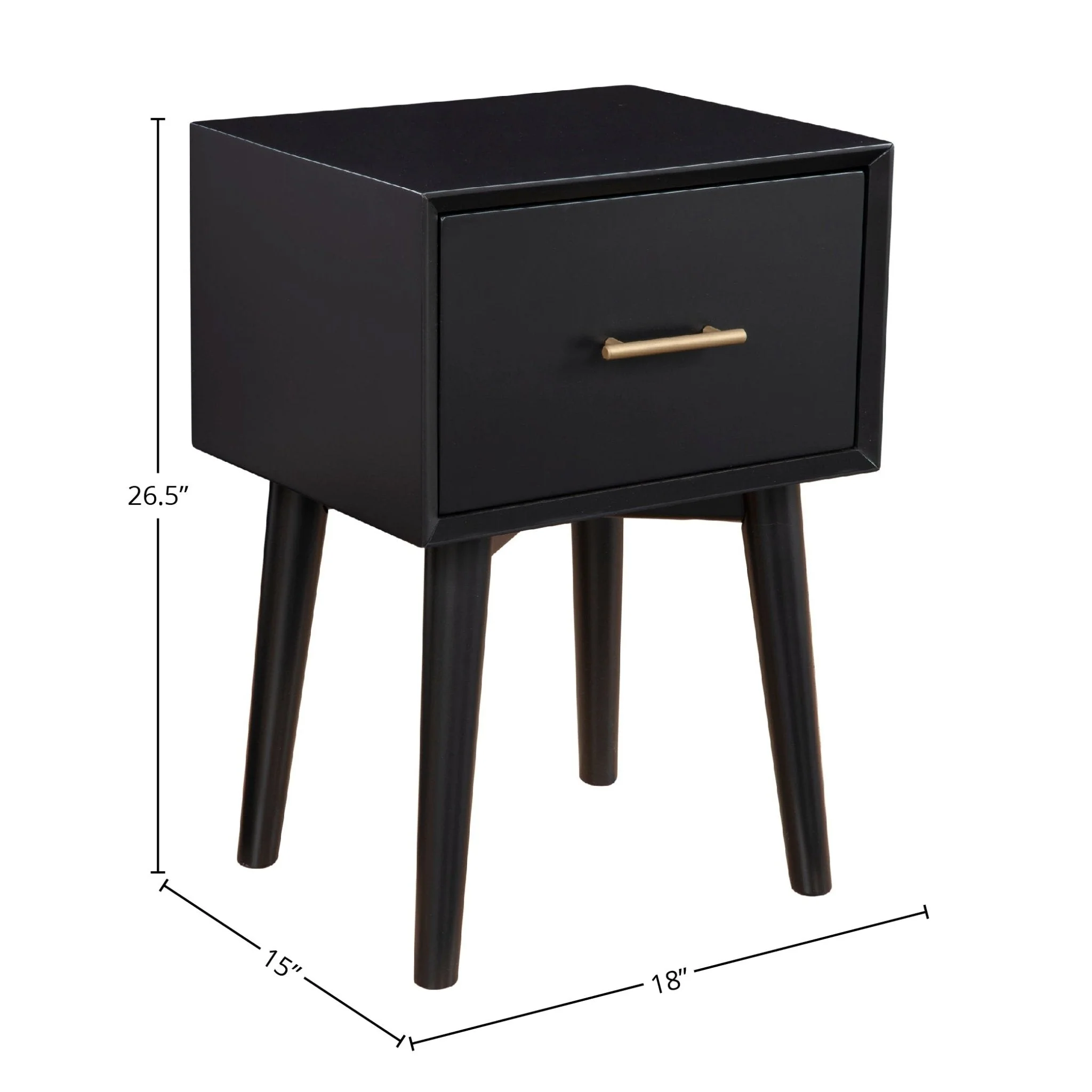 Flynn End Table, Black - Image 7