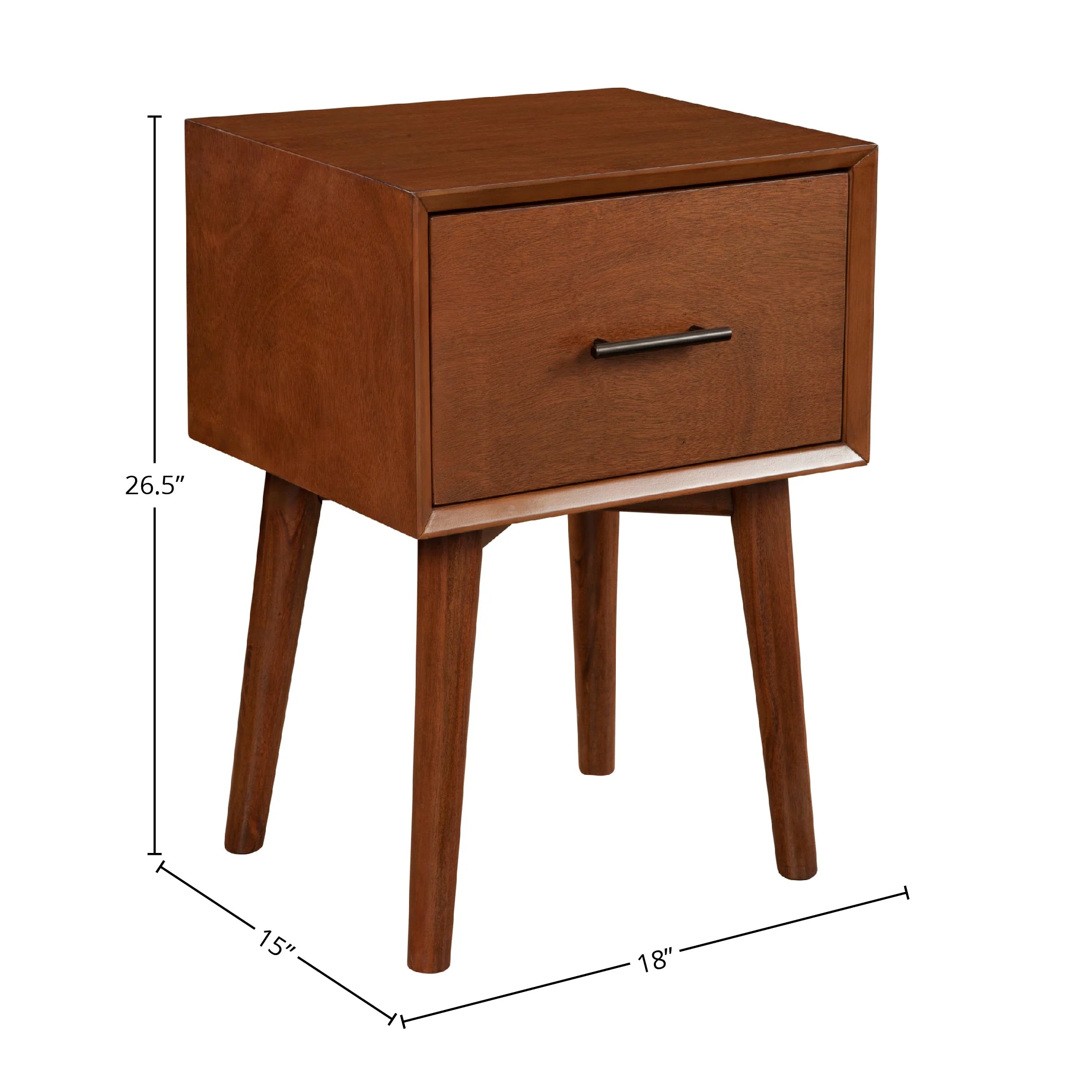 Flynn End Table, Warm Chestnut - Image 8