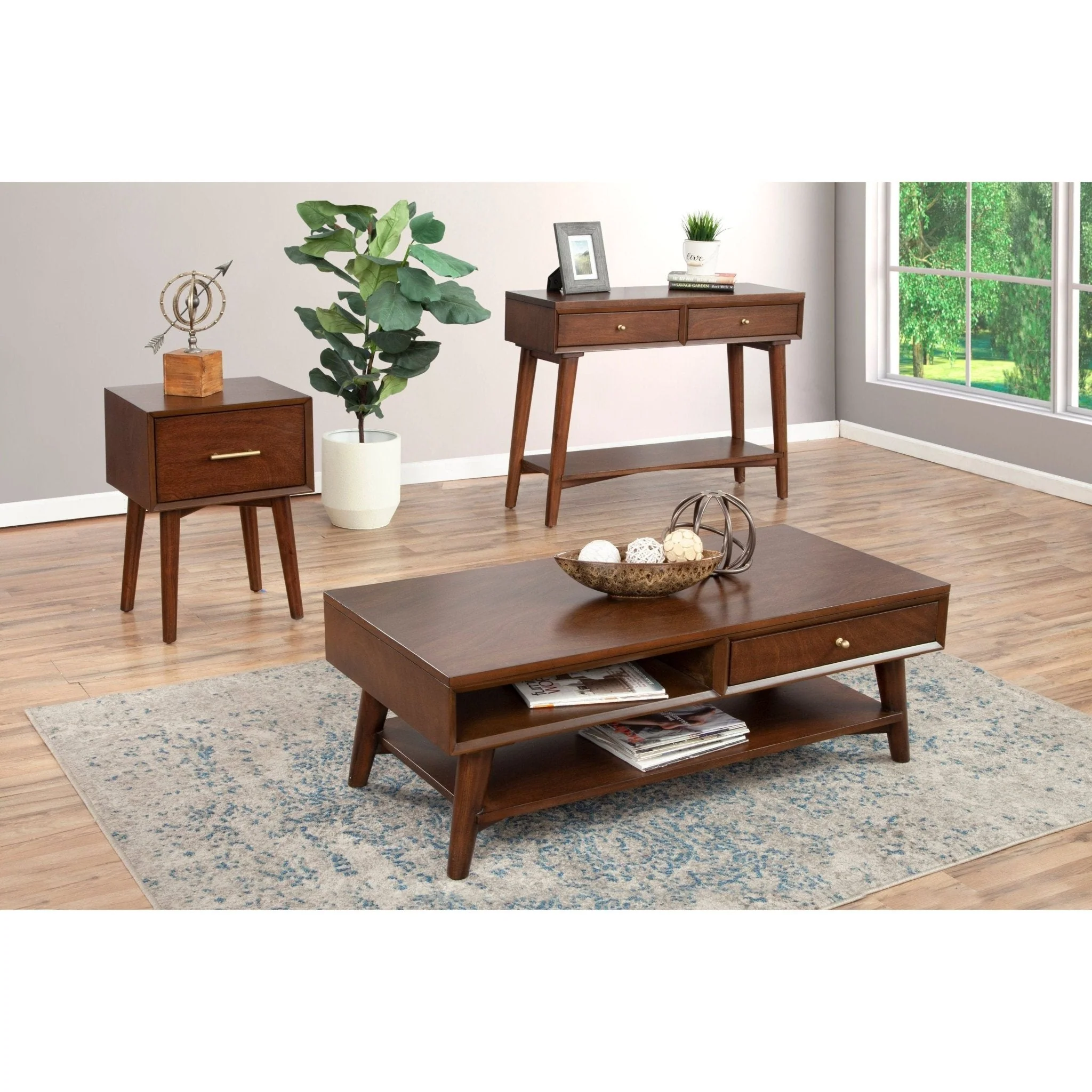 Flynn End Table, Walnut - Image 7