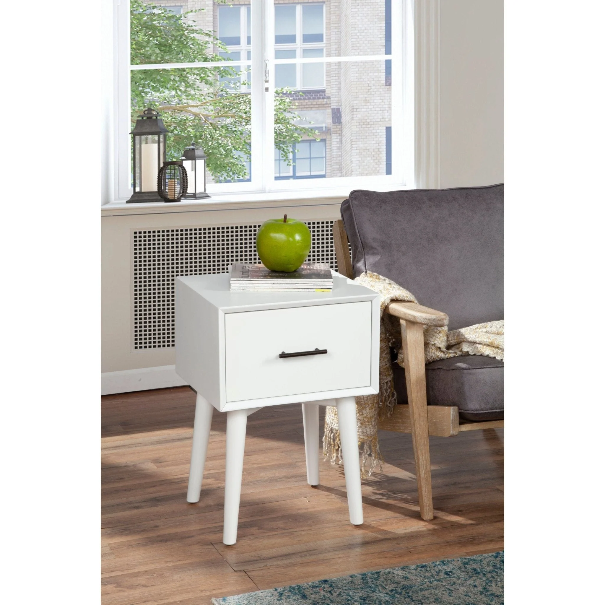 Flynn End Table, White - Image 2